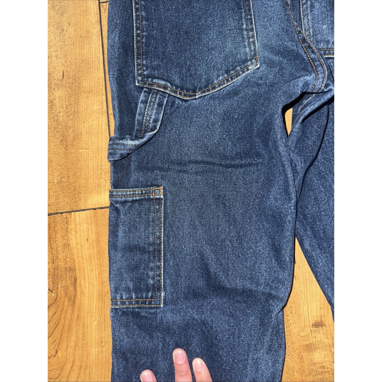 Galt Crew × Vintage Vintage J.Galt Carpenter Jeans Blue 28x30 Workwear Utility Size US 28 / EU 44 - 8 Thumbnail