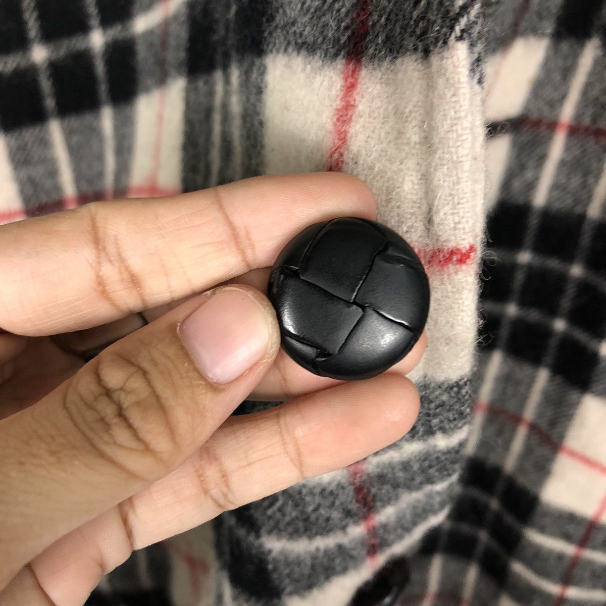 Japanese Brand 📌Vintage Bomber Jacket Rugby Ball Design Tartan Big Logo Size US M / EU 48-50 / 2 - 18 Thumbnail