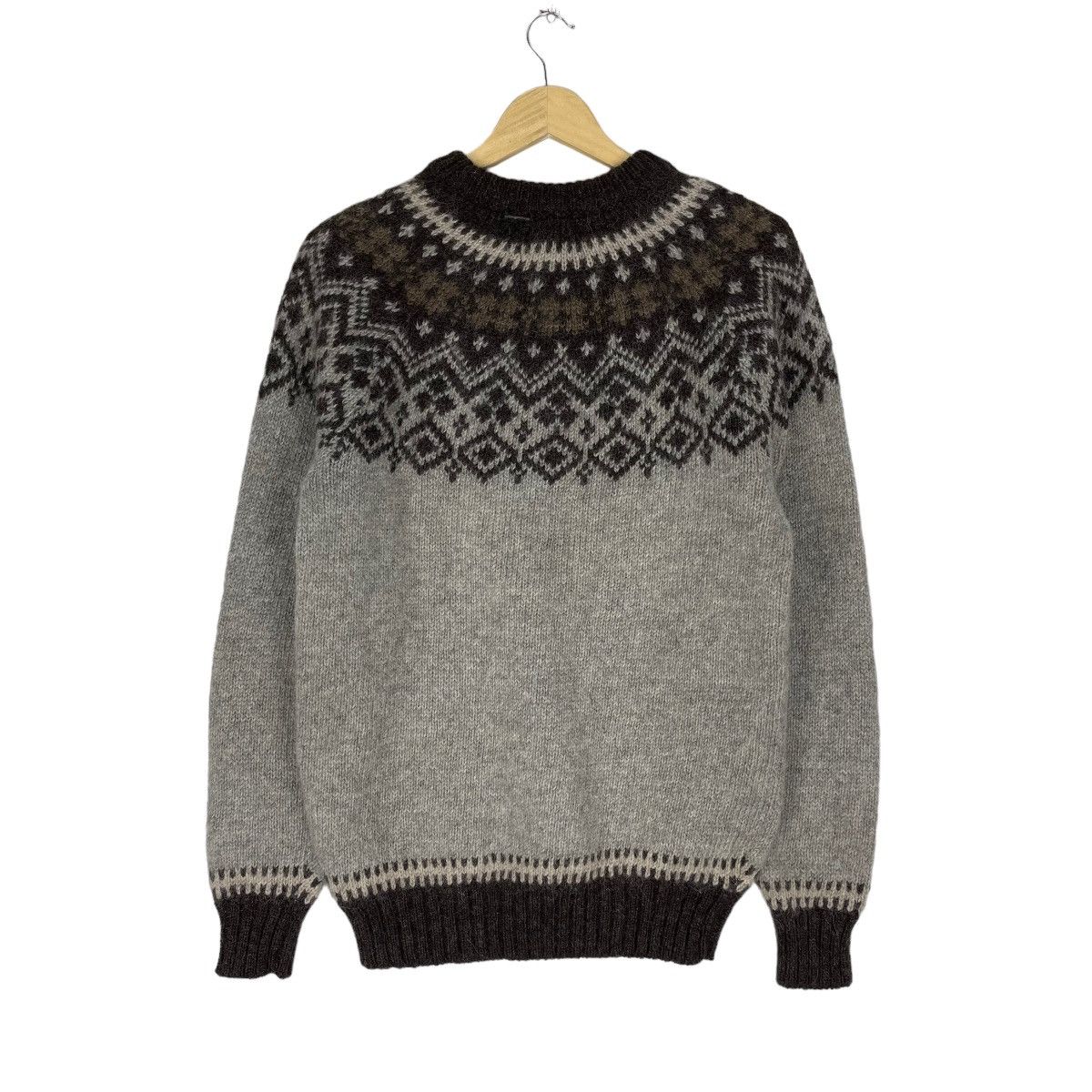 Woolrich Woolen Mills ☀️80s WOOLRICH KNITTED WOOL SWEATER Size US M / EU 48-50 / 2 - 5 Thumbnail