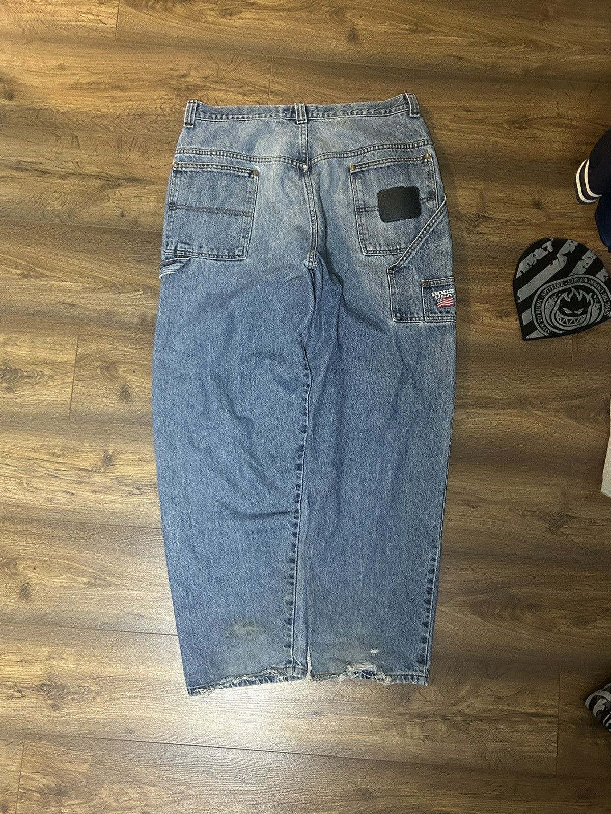 JNCO × Vintage Vintage Crazy BOSS carpenter baggy jeans Size US 38 / EU 54 - 1 Thumbnail