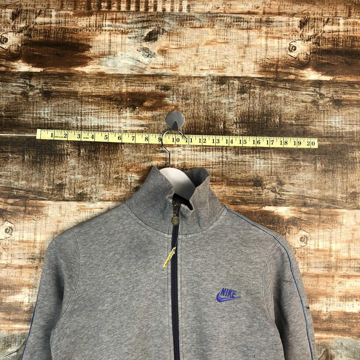 Nike Nike vintage sportwear Grey sweater Sweatshirt #A1573 Size S / US 4 / IT 40 - 4 Thumbnail