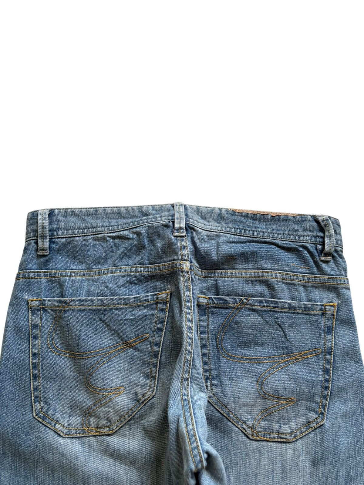 Japanese Brand Vintage Japanese Brand Faded Wash Loose Jeans Size US 30 / EU 46 - 8 Thumbnail