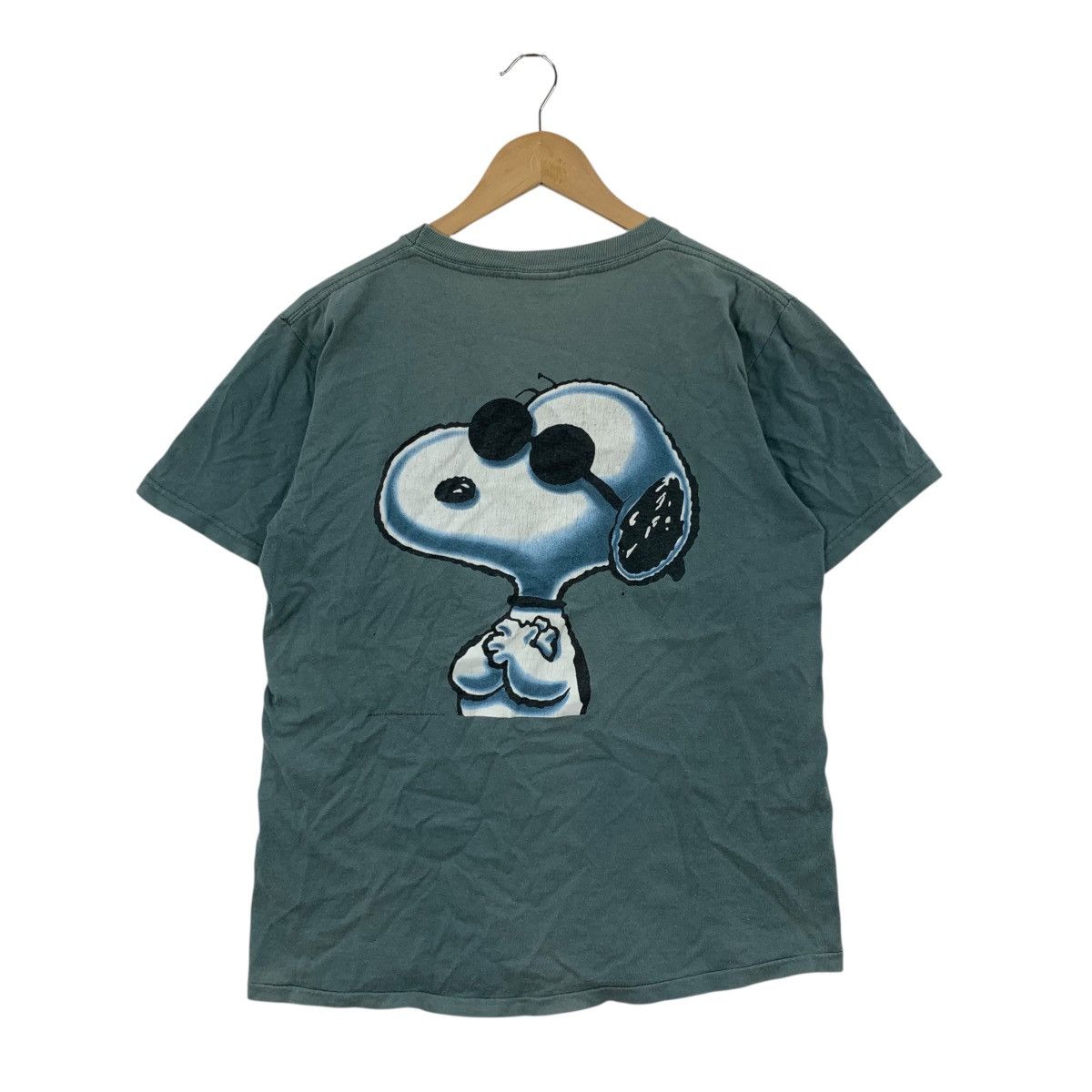 Vintage Vintage 90s JOE COOL SNOOPY By Changes Snoopwear Usa Tshirt Size US L / EU 52-54 / 3 - 1 Thumbnail