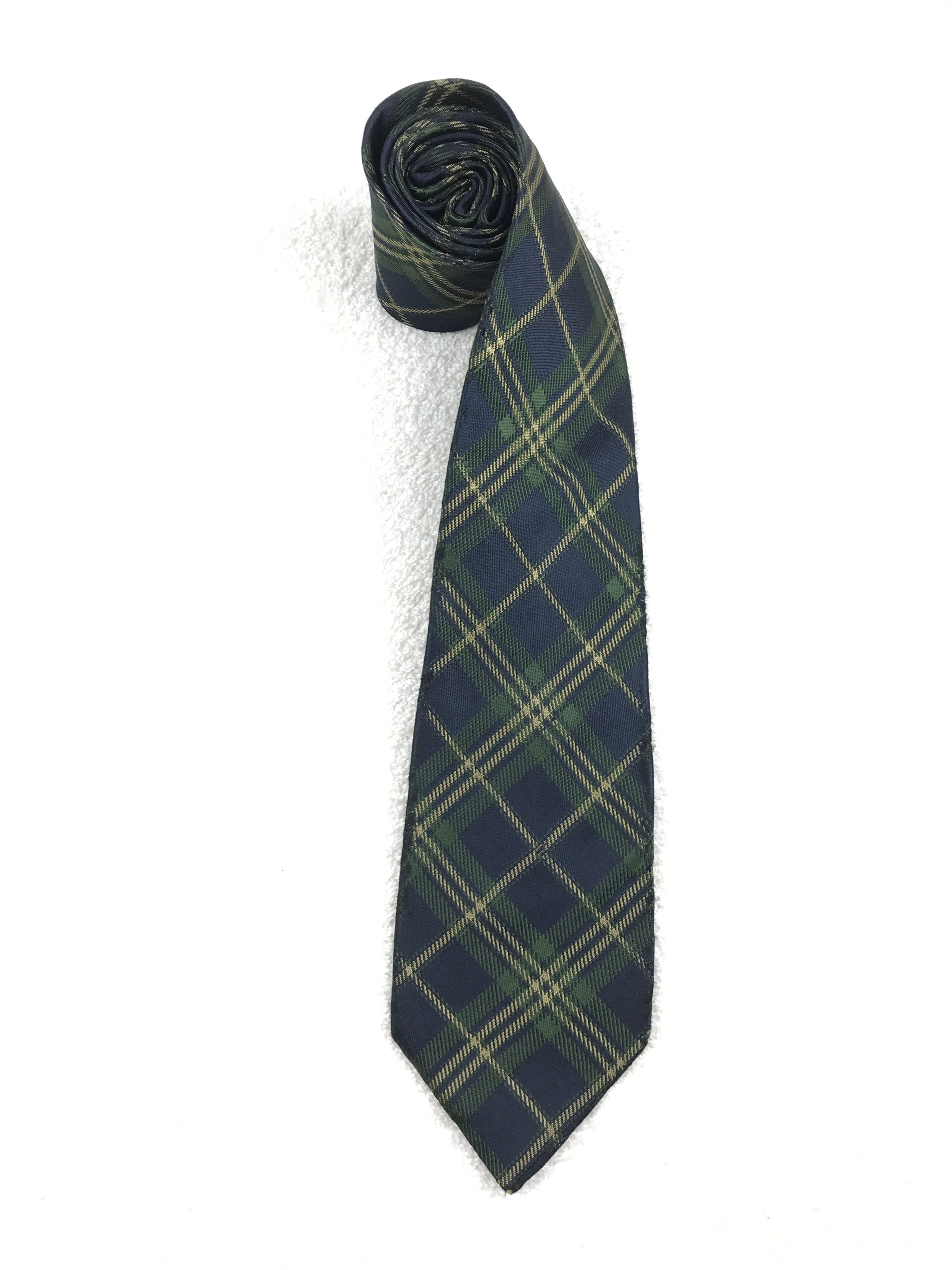 Designer × Polo Ralph Lauren × Vintage Vintage Polo Club Silk Necktie Size ONE SIZE - 2 Thumbnail