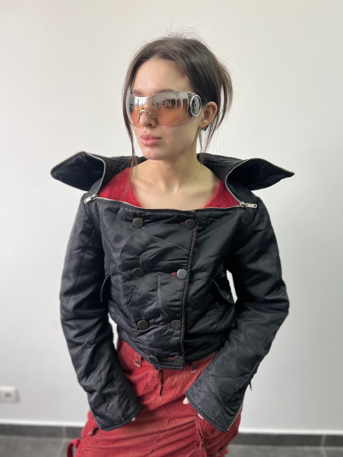 CLOSED × Marithe + Francois Girbaud Marithe Francois Girbaud reversible avant garde jacket Size L / US 10 / IT 46 - 4 Thumbnail
