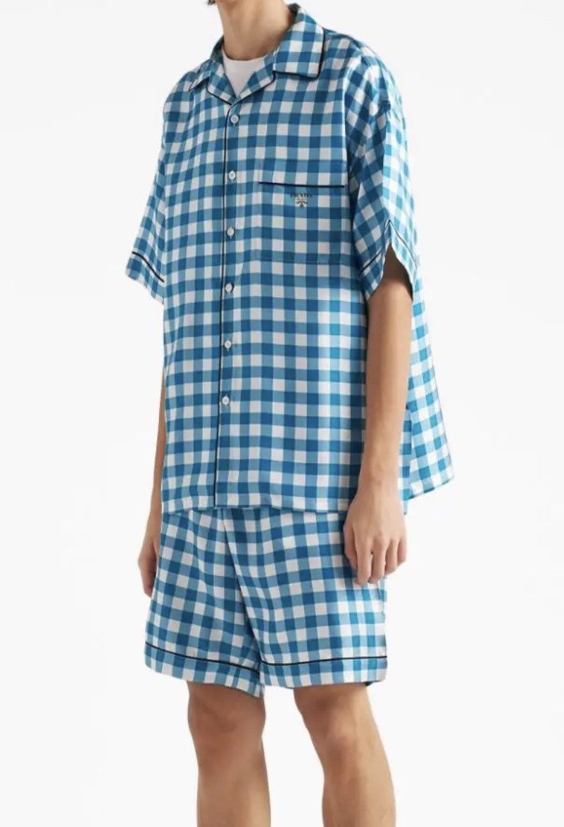 Prada Prada silk shirt Size US XL / EU 56 / 4 - 2 Thumbnail