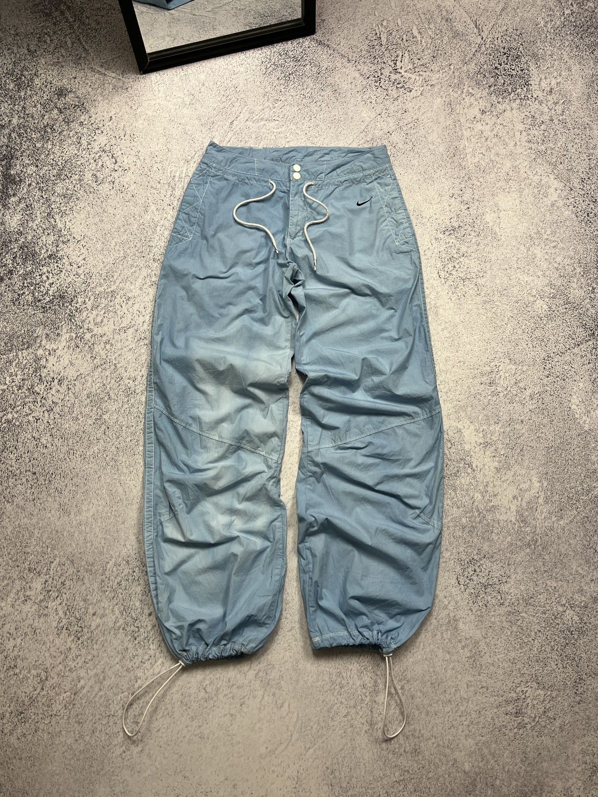 Vintage 00’s Nike Track Pants Women’s Sky Blue Rare Y2k