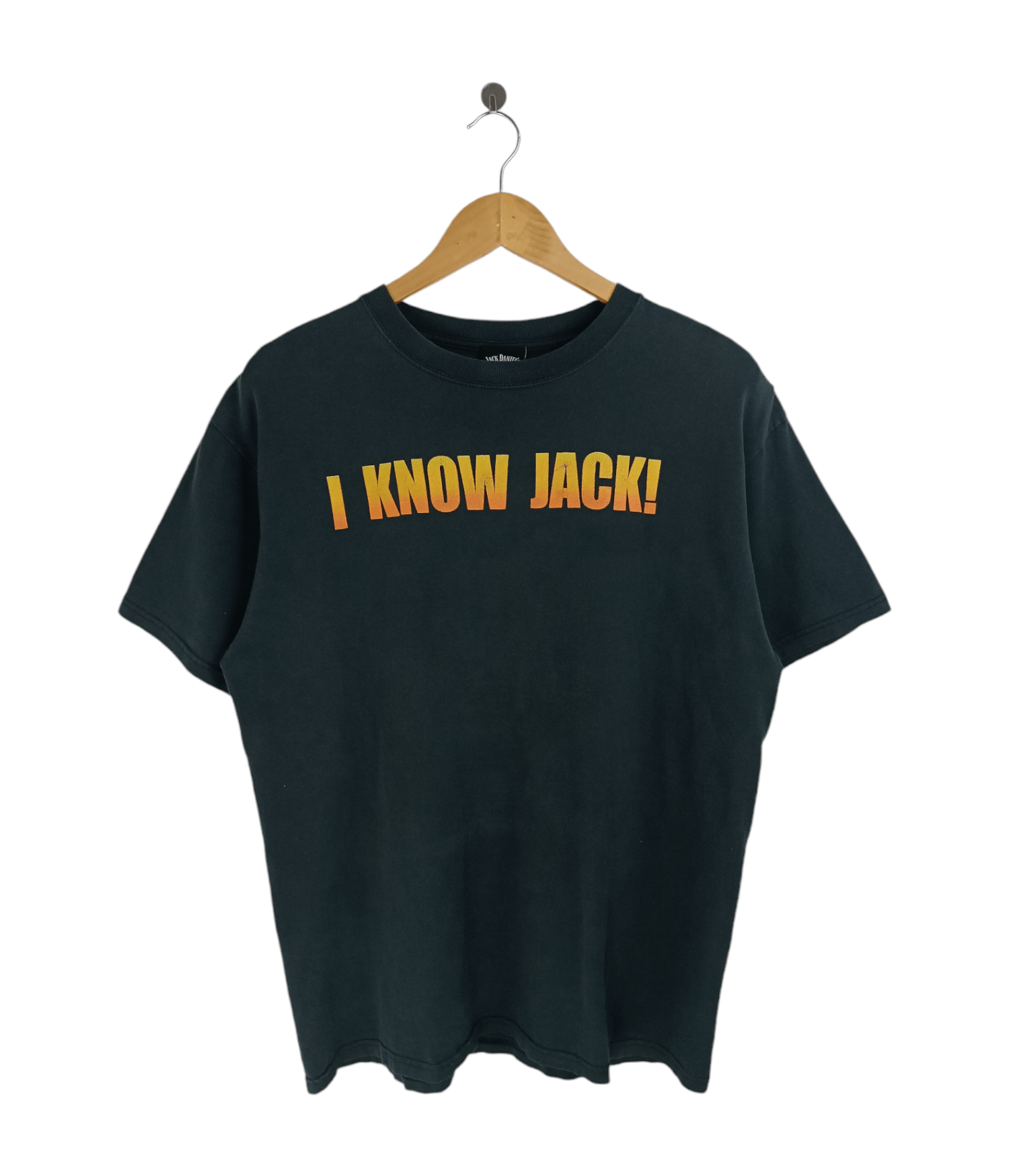 Vintage VINTAGE 2000s I KNOW JACK! JACK DANIELS WHISKEY Ts VERY RARE Size US L / EU 52-54 / 3 - 1 Thumbnail