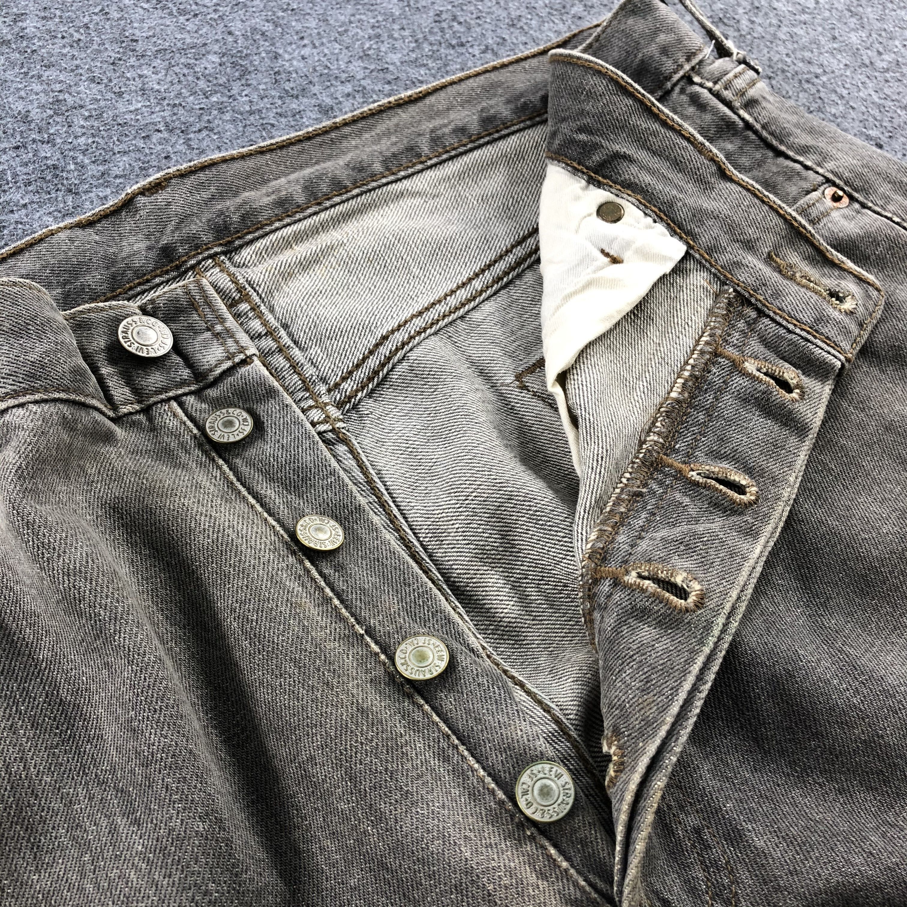 Levi's × Vintage Vintage 90s Earth Tone Levis 501 Jeans-JM917 Size US 34 / EU 50 - 8 Thumbnail