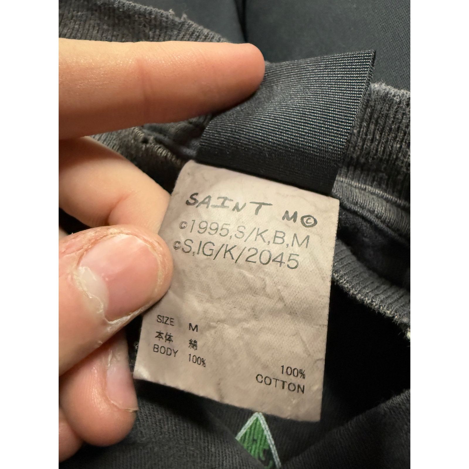 Saint Michael Saint Mxxxxxx Ghost In A Shell LS New Medium With Tags Size US M / EU 48-50 / 2 - 7 Thumbnail