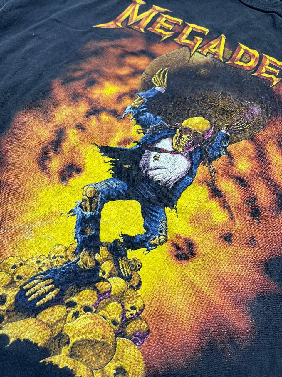 Band Tees × Megadeth Megadeth 1991 Oxidation Tour Shirt / Large Rock Metal Size US L / EU 52-54 / 3 - 8 Thumbnail