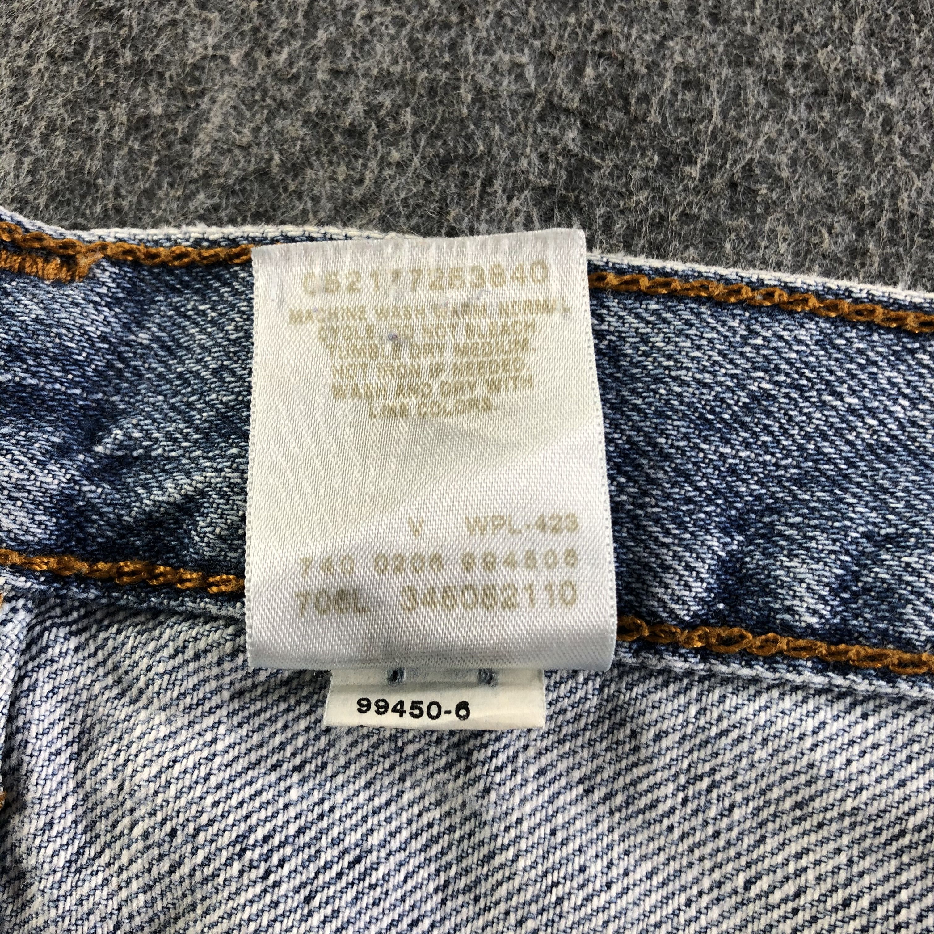 Levi's × Vintage 90s Vintage Blue Wash Levis 505 Jeans-J4082 Size US 33 - 9 Thumbnail