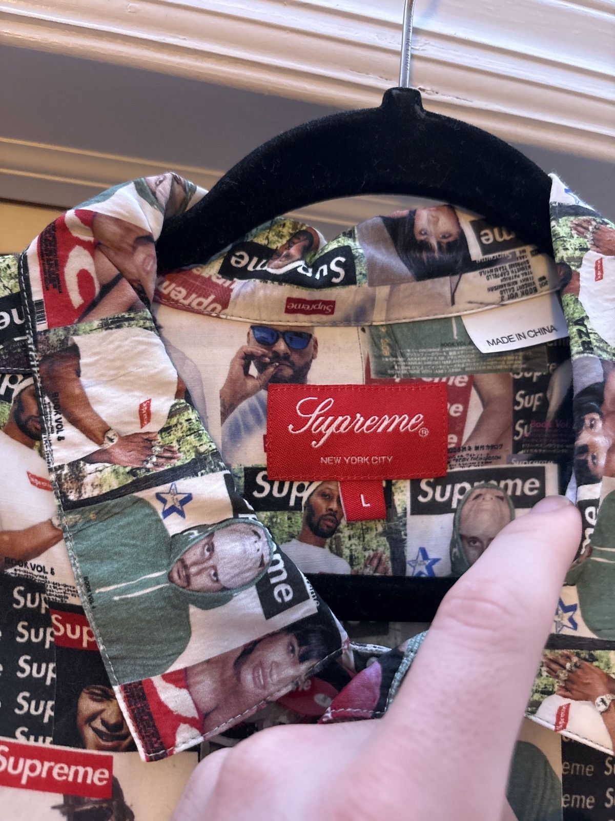 Supreme Supreme Magazine button up SS23 Size US L / EU 52-54 / 3 - 3 Thumbnail