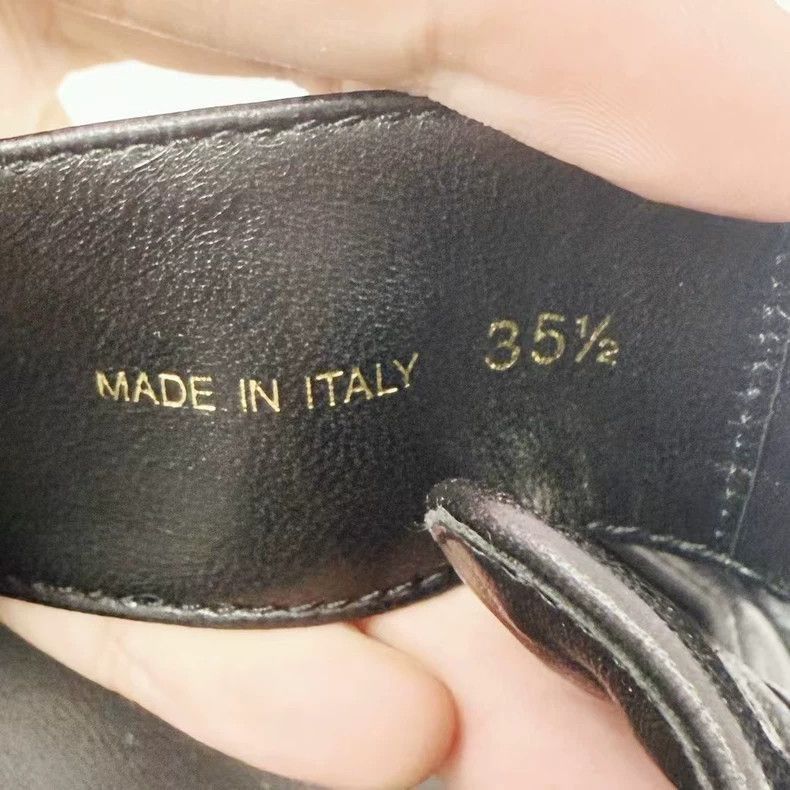 Prada Prada Black Triangle Logo Bread Slide Sandals-2506 Size US 6 / IT 36 - 5 Thumbnail