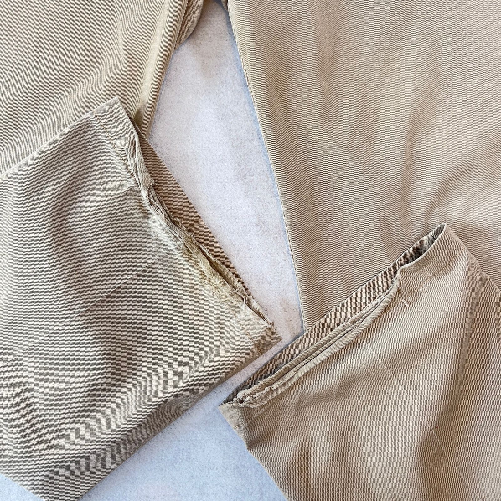 Lee Lee Custom Fit Collection Chinos Men's W38 X L30 Khaki Size US 38 / EU 54 - 6 Thumbnail