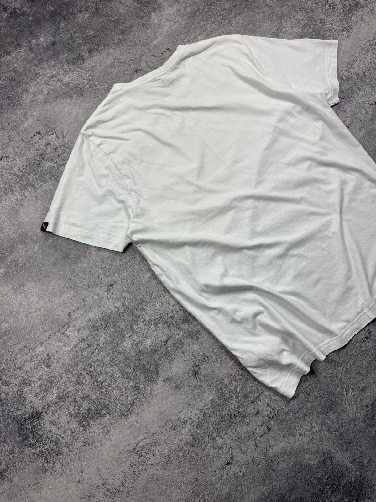 Puma Vetements Style Puma White Pocket Logo T- Shirt Mens Tee Size US L / EU 52-54 / 3 - 13 Thumbnail