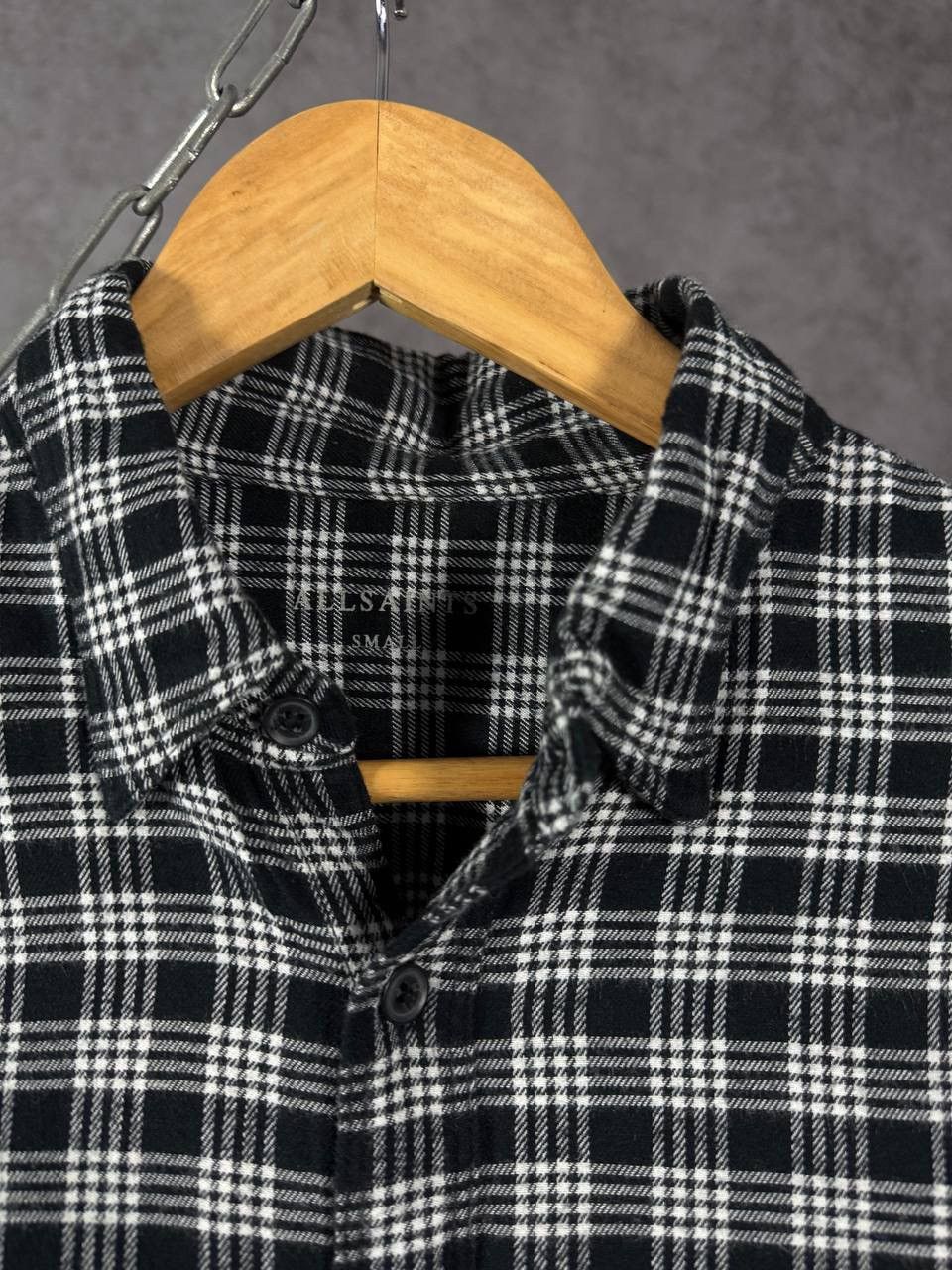 Allsaints Allsaints designer rligo flannel checkered shirt Size US S / EU 44-46 / 1 - 4 Thumbnail