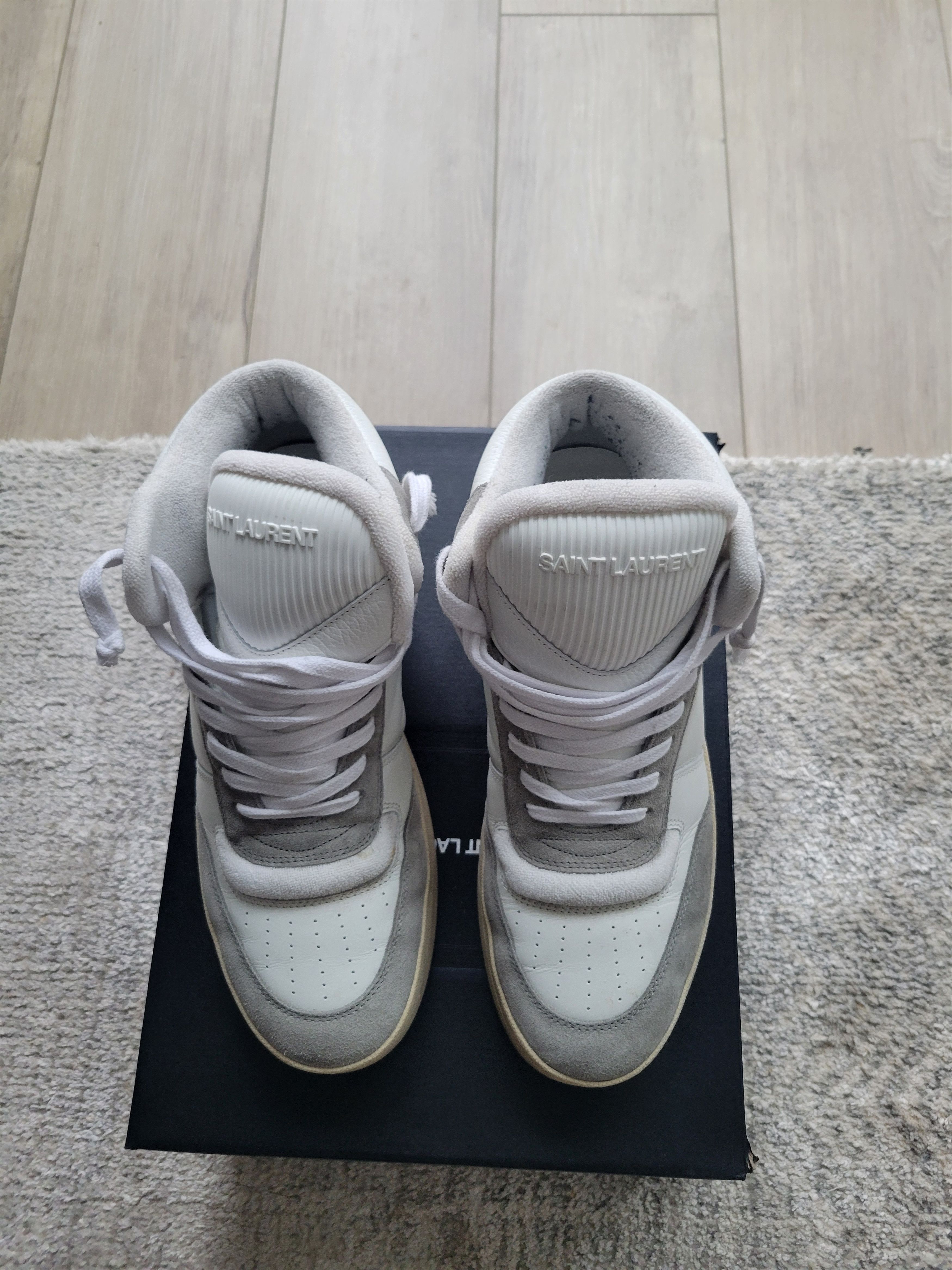 Saint Laurent Paris High top 80 Size US 10 / EU 43 - 6 Thumbnail