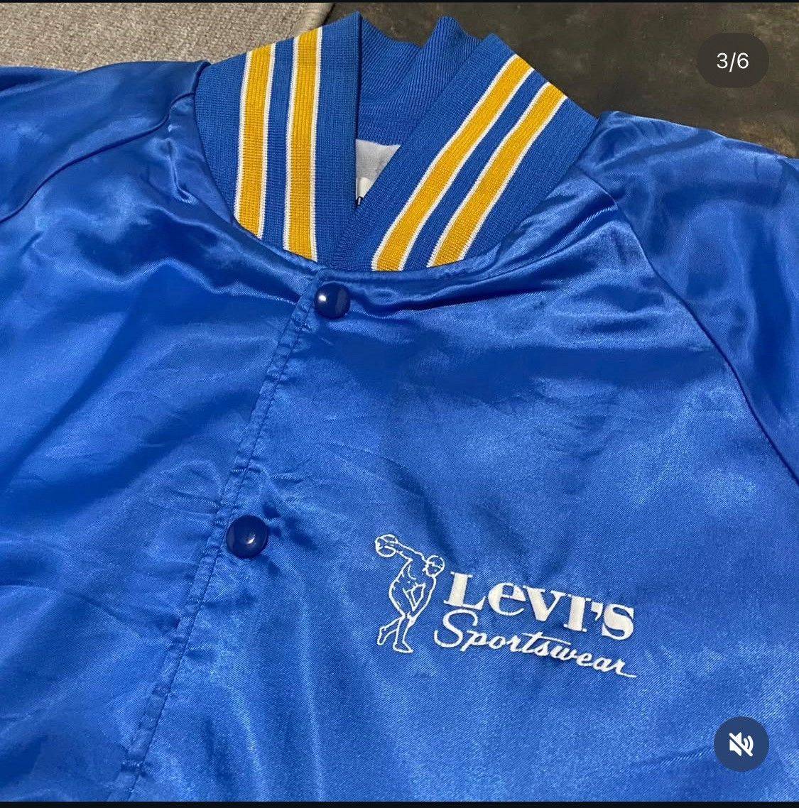 Levi's Vintage Clothing Vintage Levi’s Sportswear Satin Varsity Jacket Size US L / EU 52-54 / 3 - 4 Thumbnail