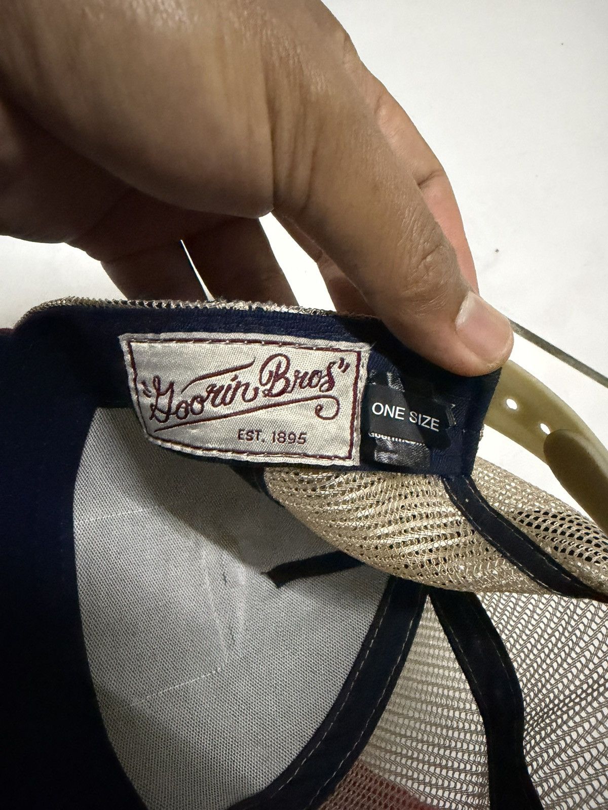 Goorin Bros. Goorin bros cap tricolor Size ONE SIZE - 4 Thumbnail