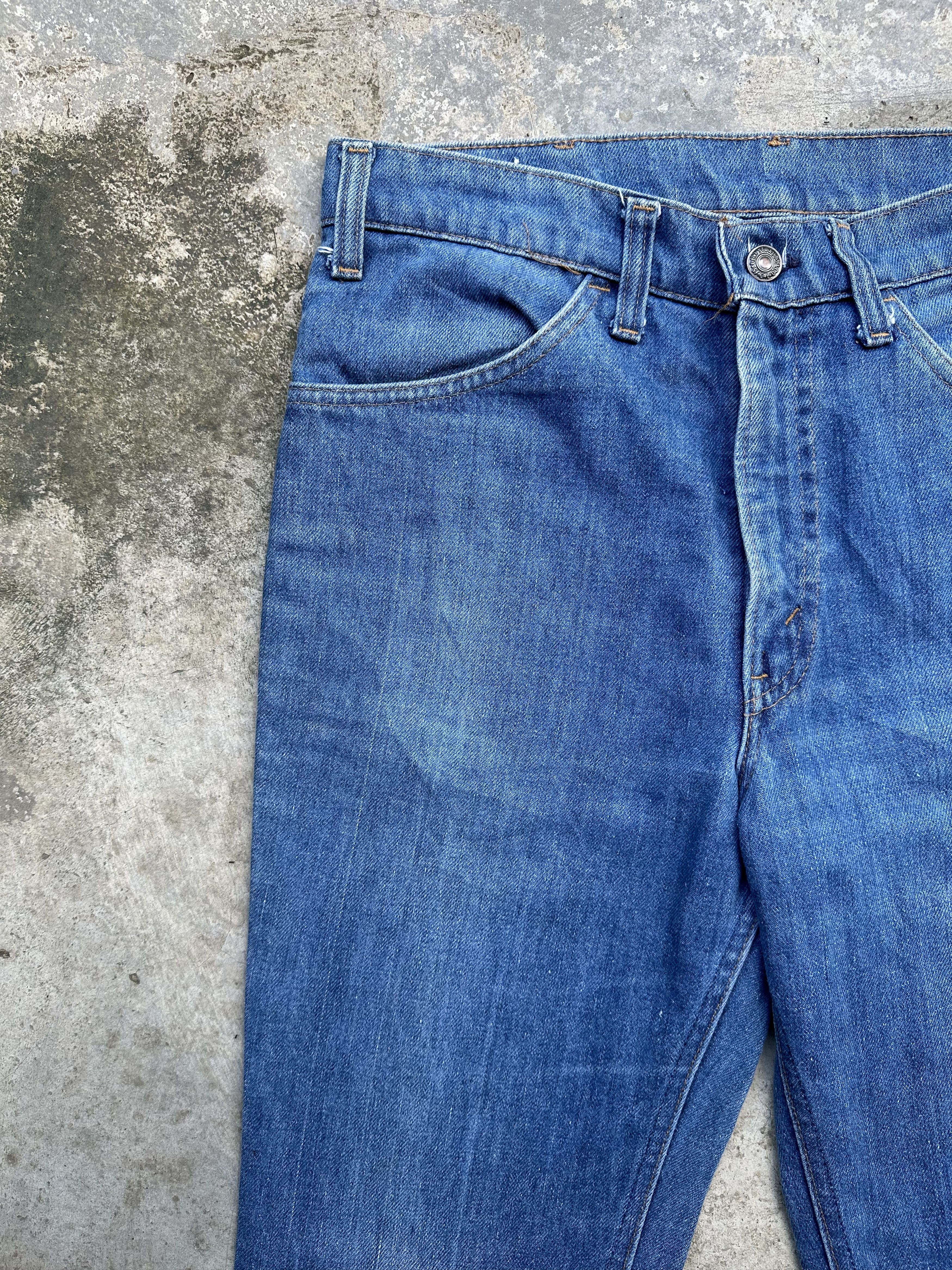 Levi's Rare!! 70s 646 Orange Tab Talon 42 Flare Bell Bottom Jeans Size US 32 / EU 48 - 8 Thumbnail