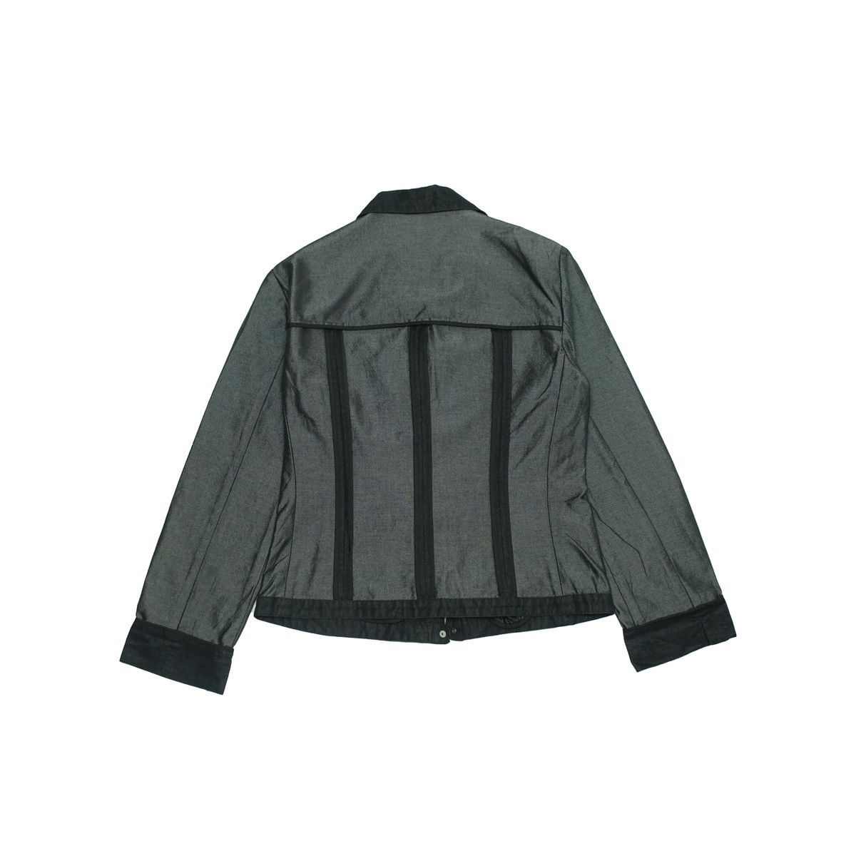 Krizia *NoTariff Krizia Evex Inside Out Denim Jacket Size S / US 4 / IT 40 - 3 Thumbnail