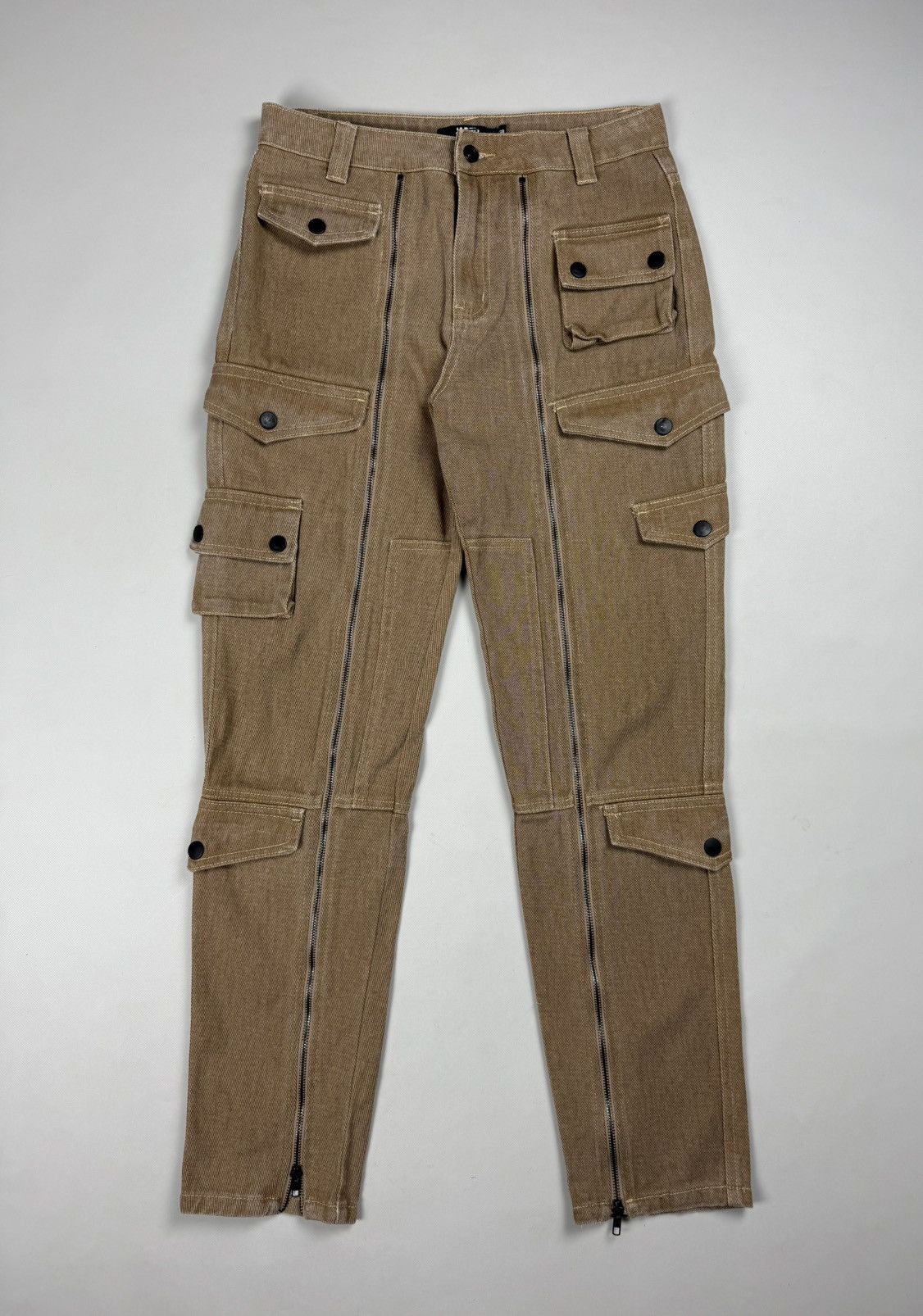 Jaded London Jaded London Japanese Multipocket Full Zip Jeans Pants Size US 30 / EU 46 - 1 Thumbnail
