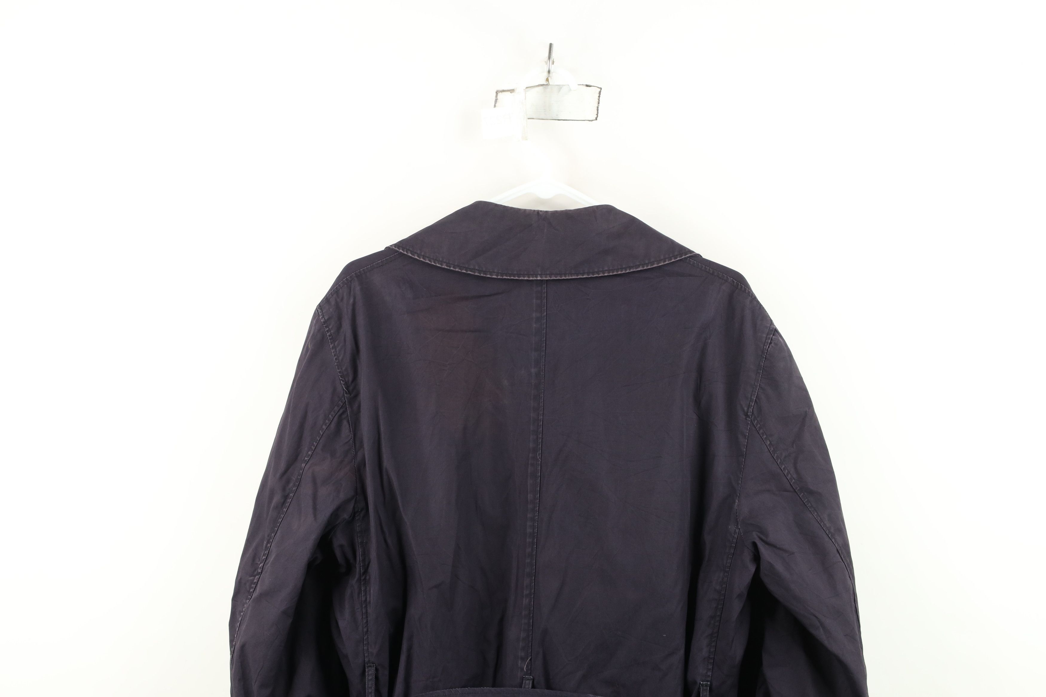 Vintage Vintage 50s Korean War Stamped Military Trench Coat USA Size US M / EU 48-50 / 2 - 15 Thumbnail