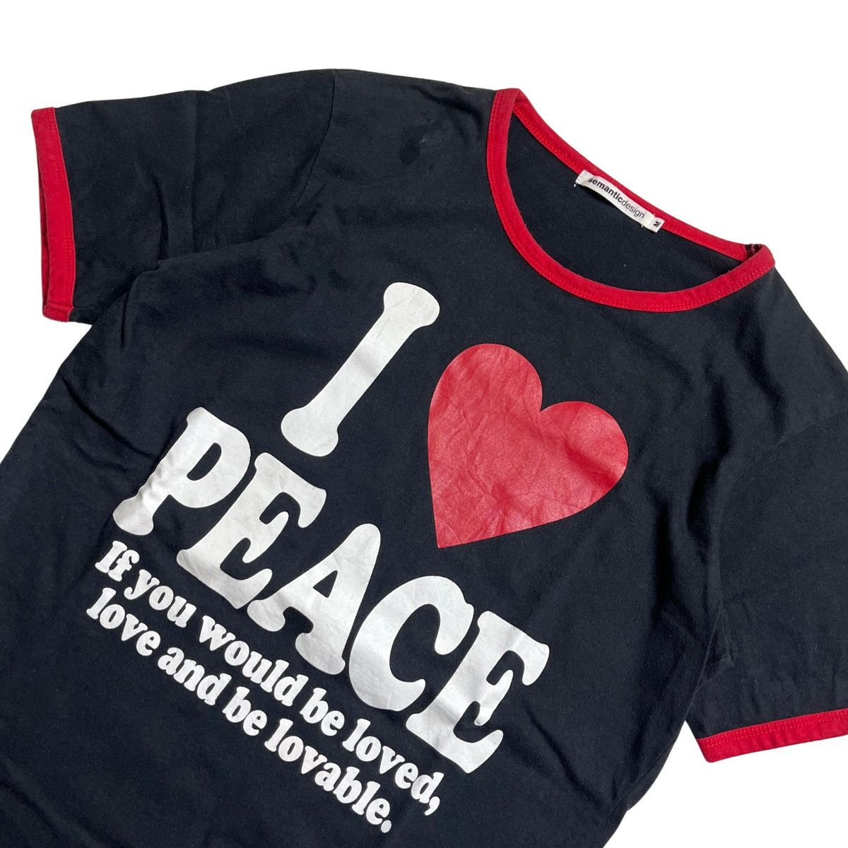 Hysteric Glamour × Japanese Brand × semanticdesign Japan Semantic Design Iconic love Size US M / EU 48-50 / 2 - 3 Thumbnail