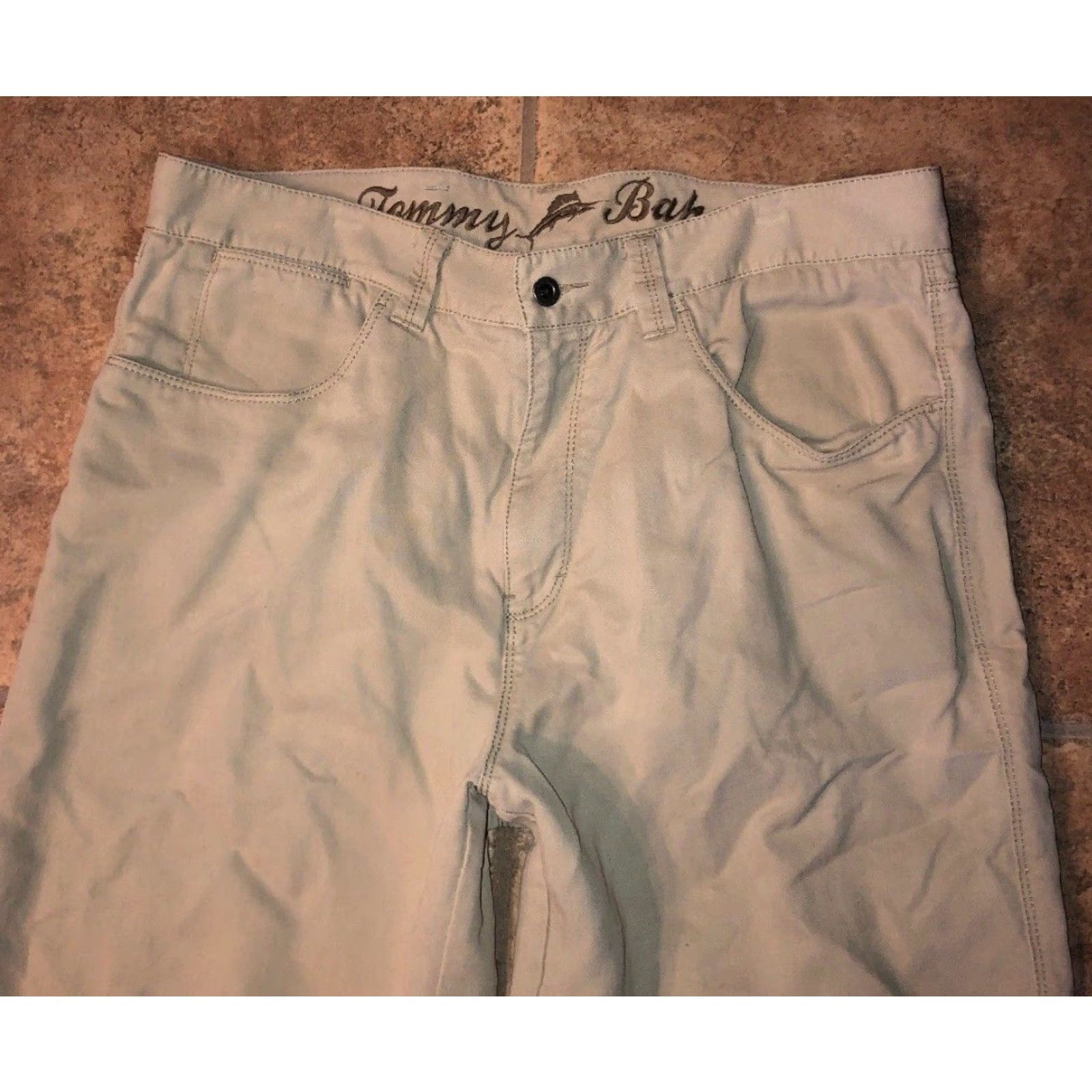 Tommy Bahama Tommy Bahama Mens Beige Golf Pants 34 Casual Regular Inseam 28 Men’s Golf Style Size 34 Beige Mens Size US 34 / EU 50 - 2 Thumbnail