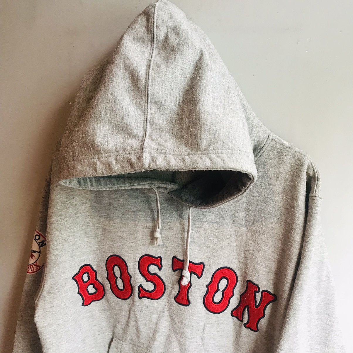 Russell Athletic × Vintage Vintage Russell Patchwork Hoodie Size US L / EU 52-54 / 3 - 1 Thumbnail