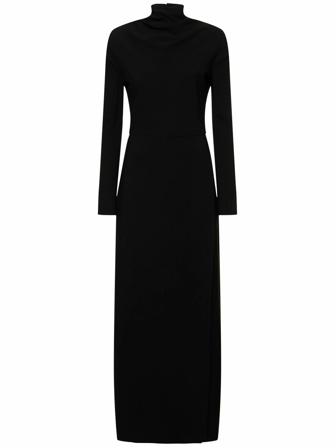 Versace o1y0226 Maxi Dress in Black Size S / US 4 / IT 40 - 1 Thumbnail
