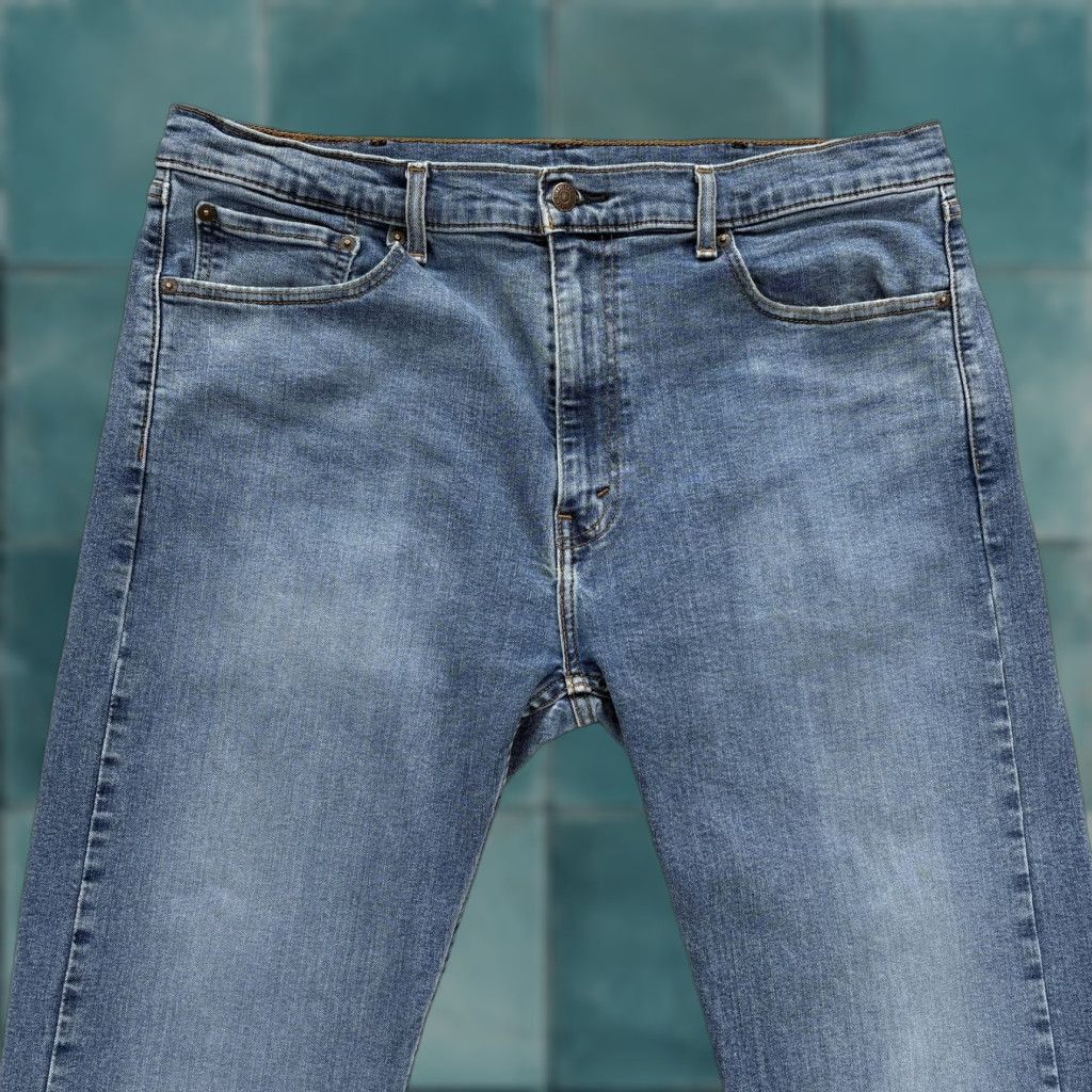 Levi's Levi's 506 Jeans Mens W38 L32 Blue Straight Stretch Denim Medium Wash Casual Size US 38 / EU 54 - 1 Thumbnail