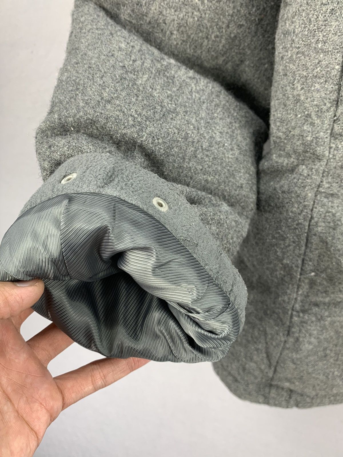 Ciaopanic Ciaopanic Wool Puffer Hoodie Down Jacket Size US M / EU 48-50 / 2 - 18 Thumbnail