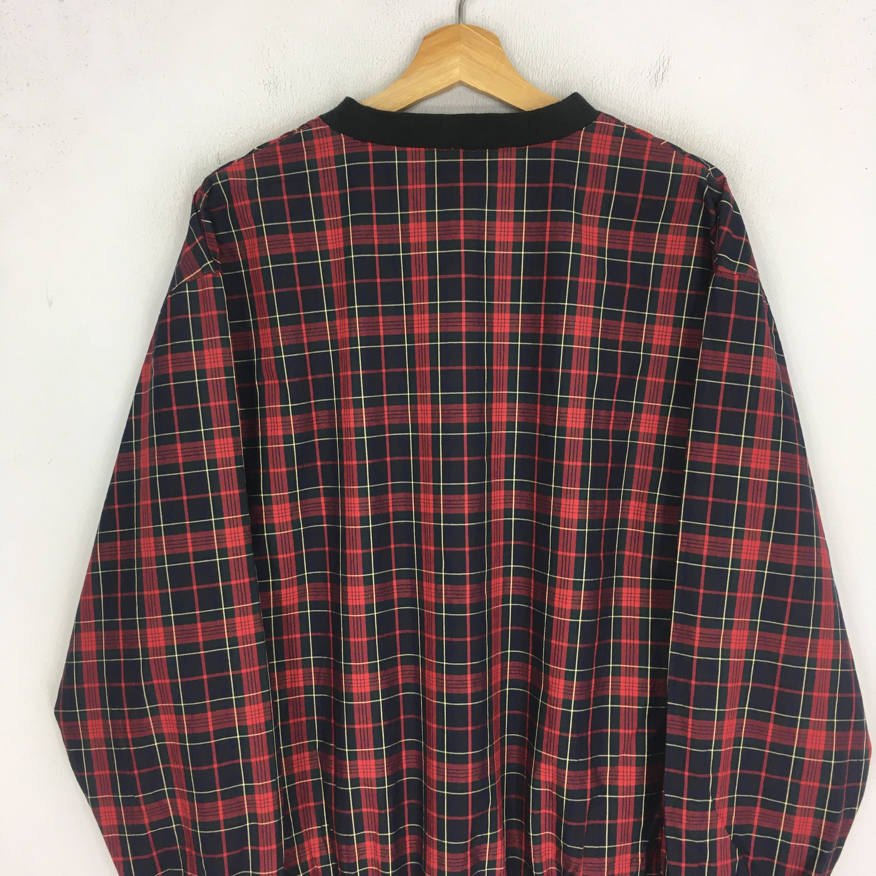 Polo Ralph Lauren Vintage 90s Polo Golf Ralph Lauren Checkered Windbreaker Size US M / EU 48-50 / 2 - 9 Thumbnail