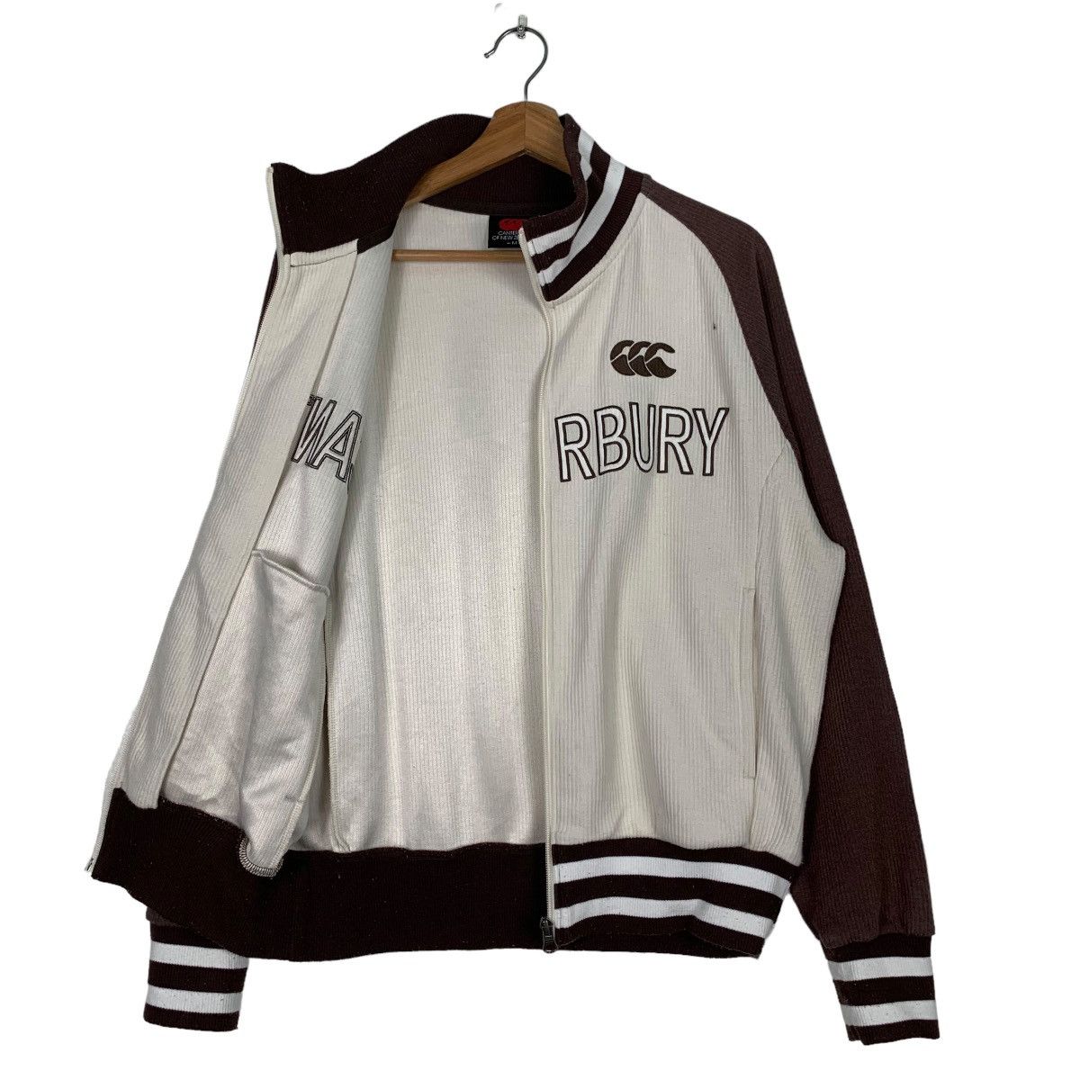 Canterbury of New Zealand CONTERBURY Spellout Big Logo Zipper Sweater Jacket #0140-C7 Size US M / EU 48-50 / 2 - 10 Thumbnail