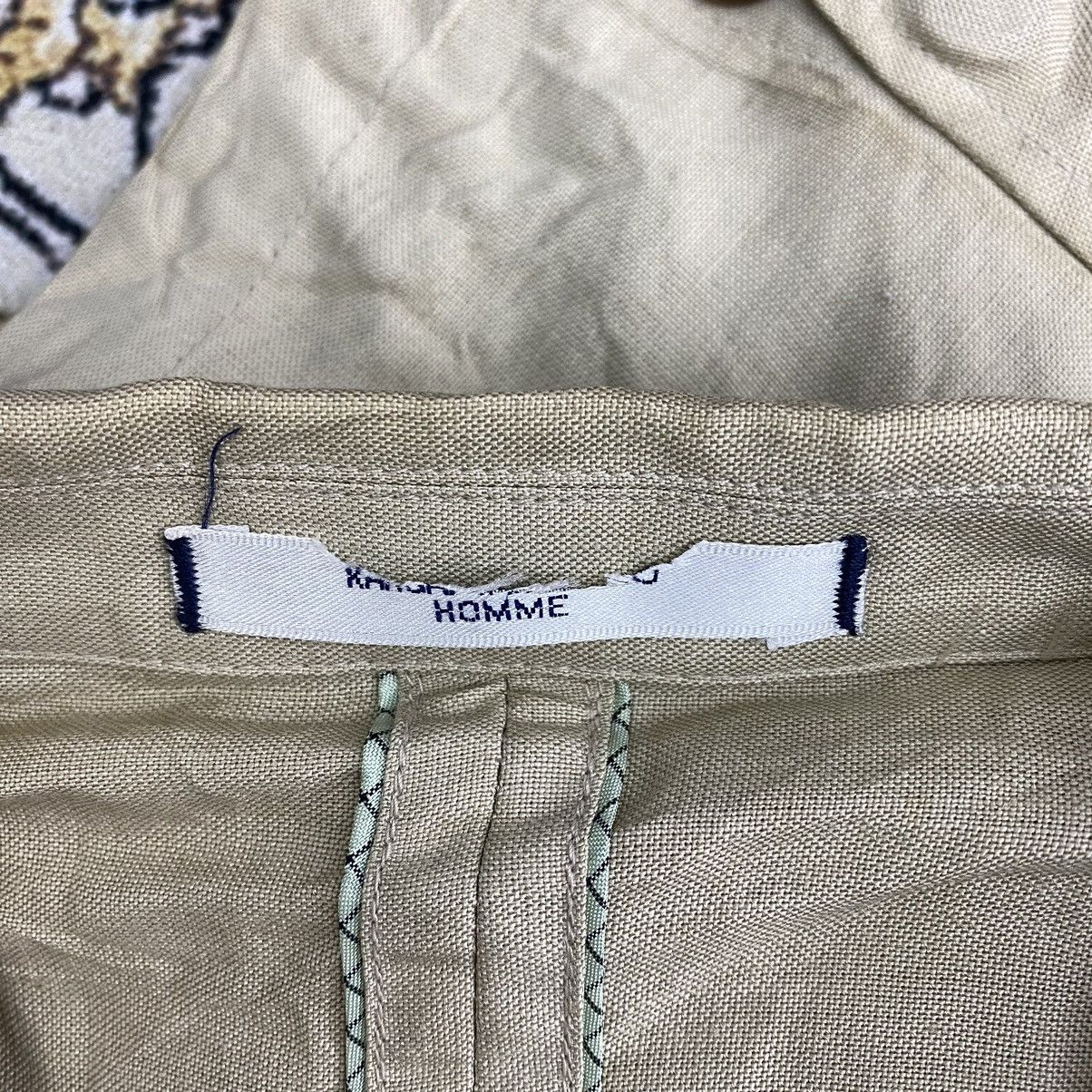 Japanese Brand × Kansai Yamamoto KANSAI YAMAMOTO HOMME Japan Brand Multi Pocket Cream Blazer Size US M / EU 48-50 / 2 - 3 Thumbnail