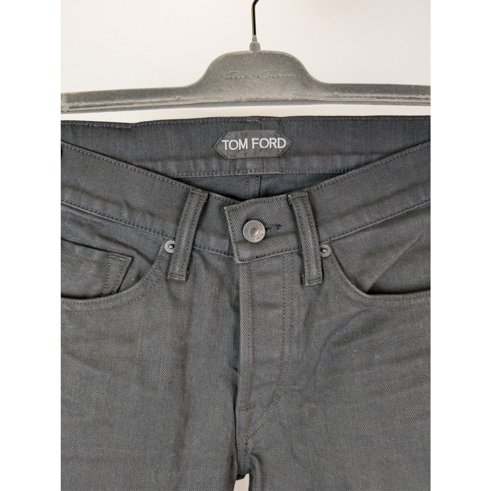 Tom Ford o1rshd1 Slim Denim Jeans in Black Size US 28 / EU 44 - 7 Thumbnail