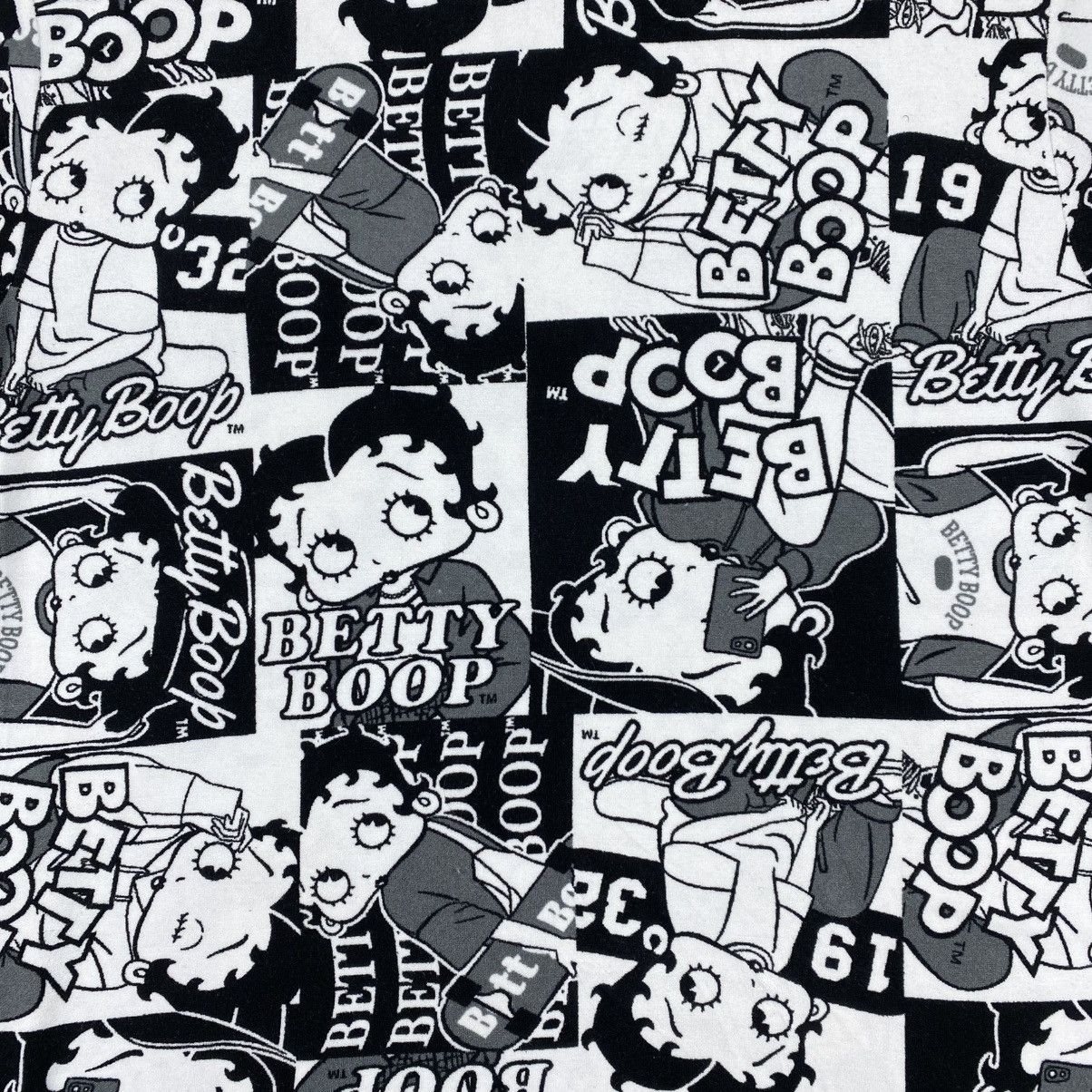 Vintage Betty Boop Full Print Shirt! Size US L / EU 52-54 / 3 - 5 Thumbnail
