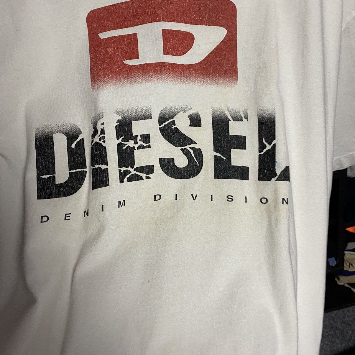 Diesel Vintage Diesel Big Graphic Logo 90’s USA opium y2k tee Size US XXL / EU 58 / 5 - 9 Thumbnail