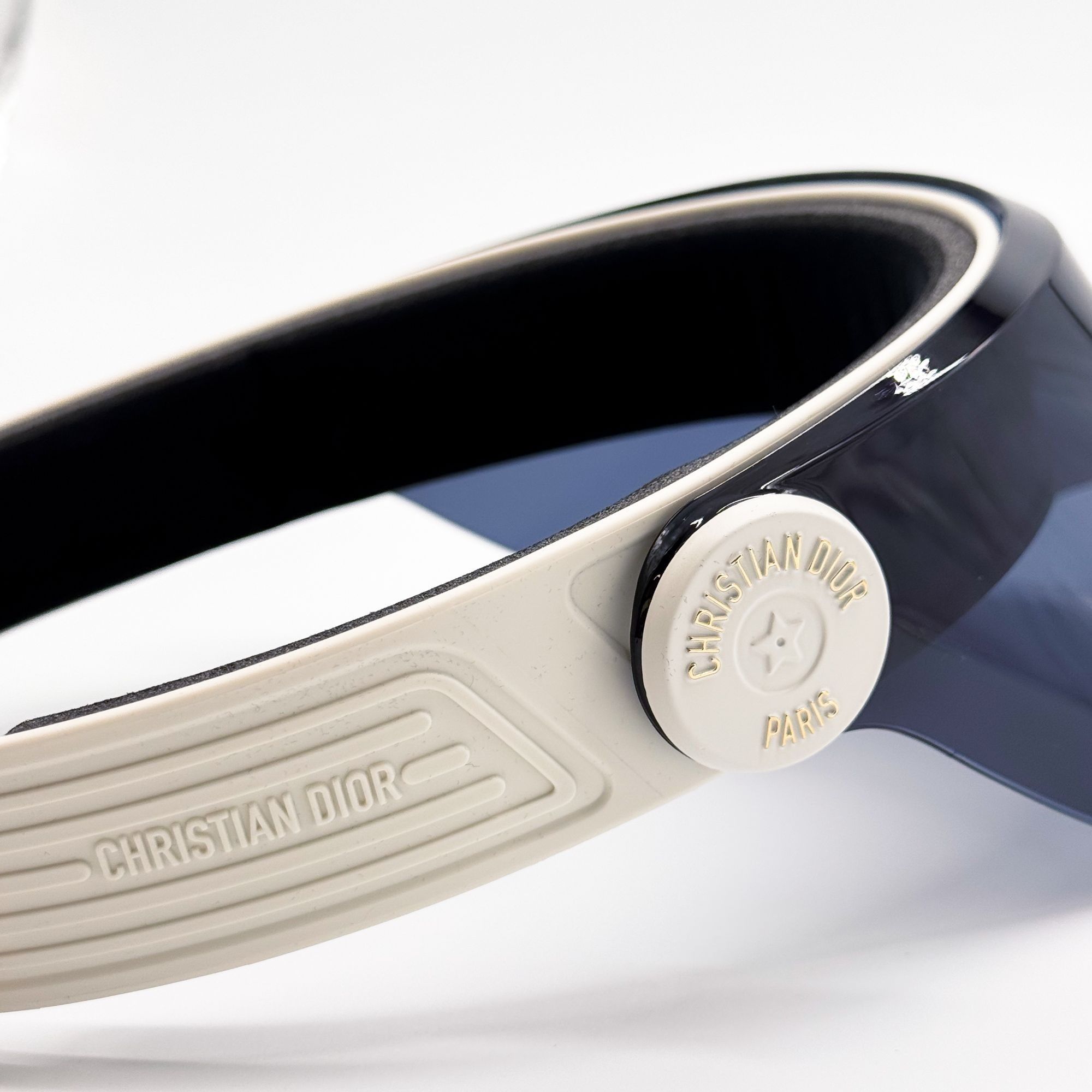 Dior NEW DIOR VISOR SUNGLASSES DIORPACIFIC V1U 96B BLACK/WHITE WO Size ONE SIZE - 6 Thumbnail