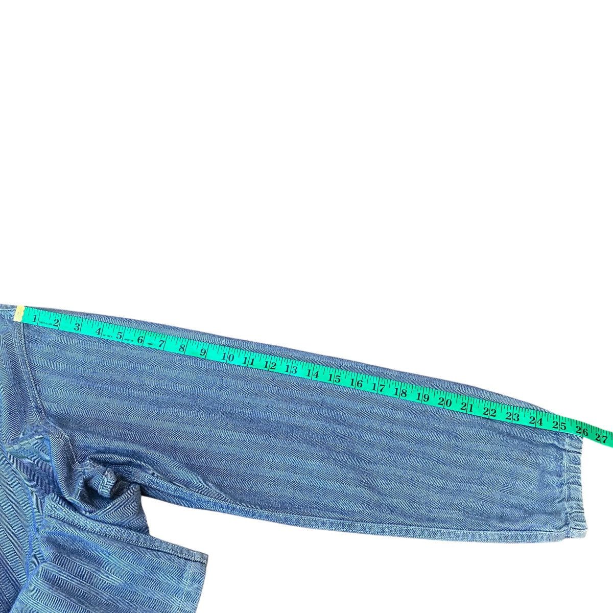 South2 West8 South2 West8 HBT Coach Jacket Blue Herringbone Twill Denim Size US M / EU 48-50 / 2 - 19 Thumbnail
