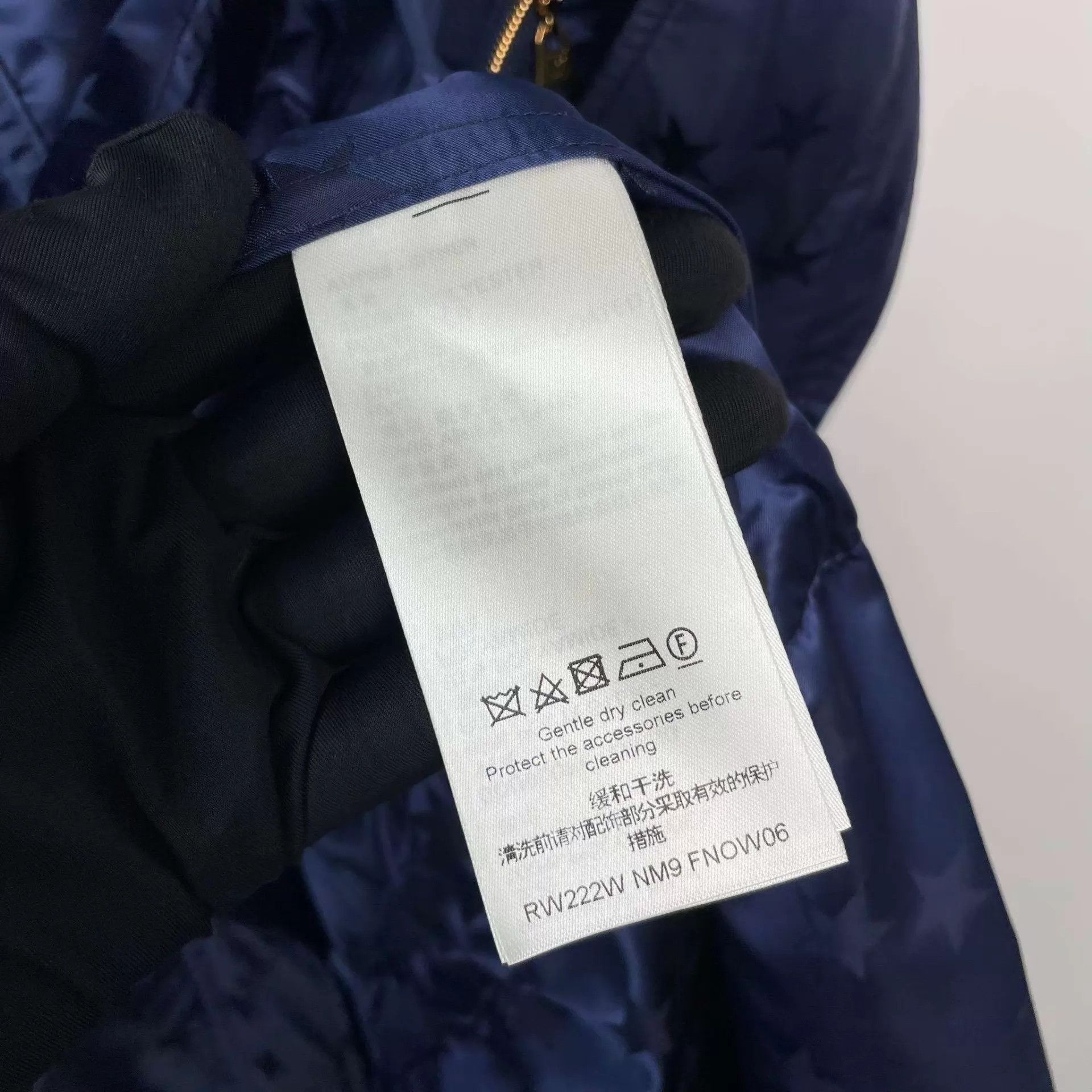 Louis Vuitton LV Polyester Jacket 36 Blue Size XS / US 0-2 / IT 36-38 - 6 Thumbnail