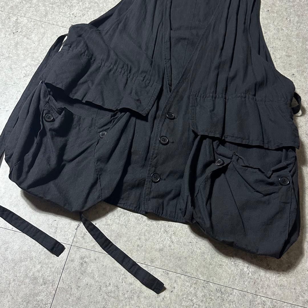 John Alexander Skelton 90s Ann Demeulemeester Cotton Vest Size US L / EU 52-54 / 3 - 3 Thumbnail