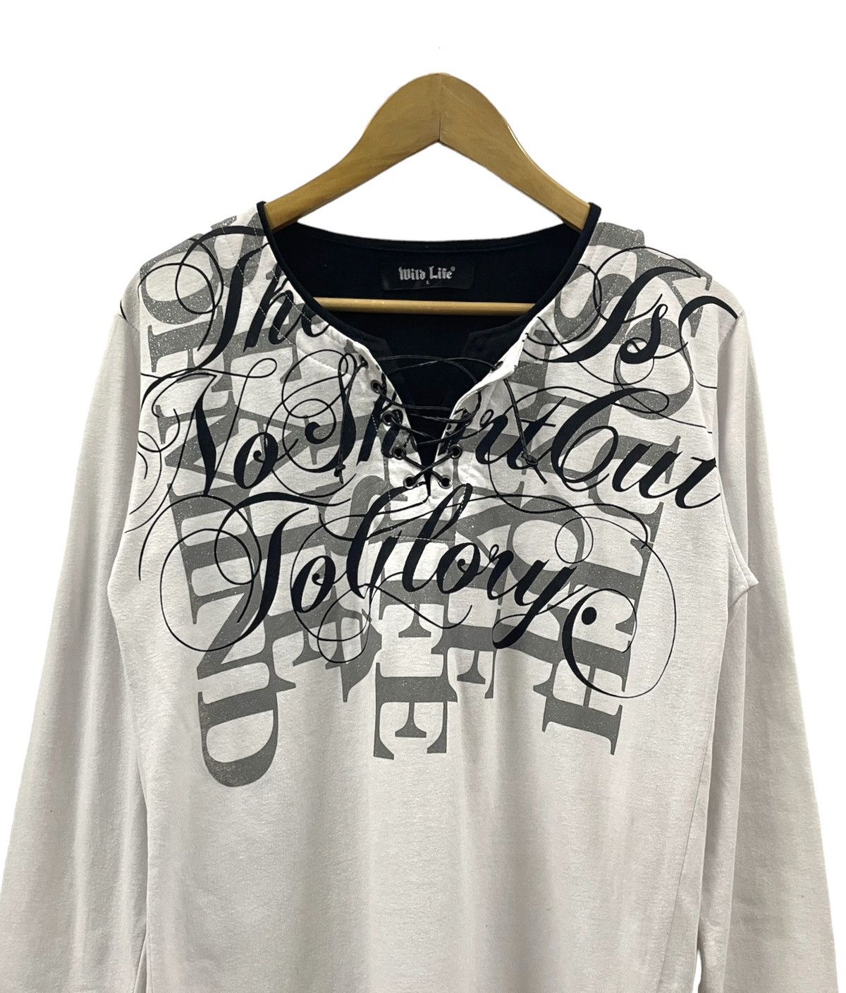 Japanese Brand Wild Life Japan Lace Poem Tshirts Size US S / EU 44-46 / 1 - 1 Thumbnail