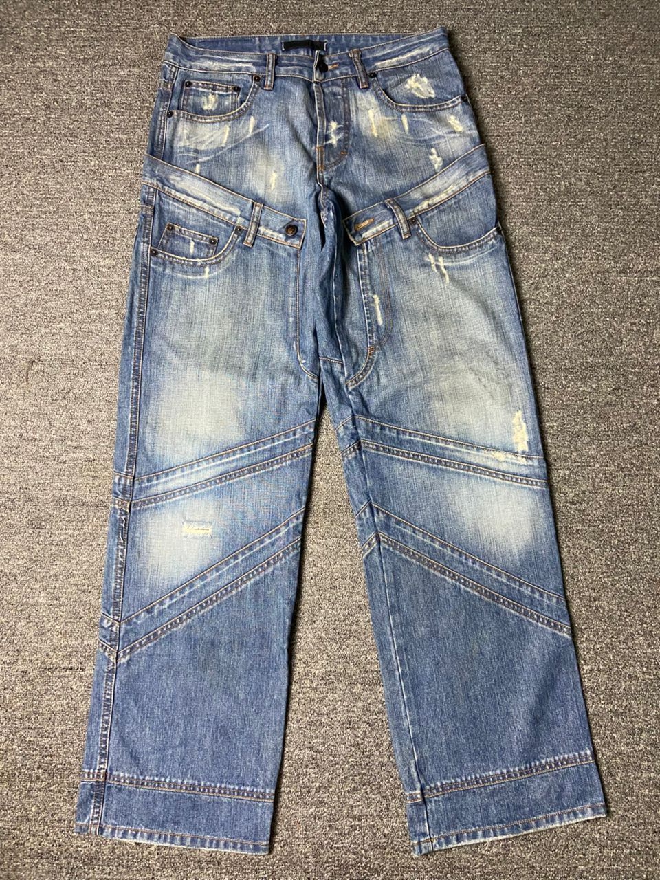 Absolut Joy 🔥Rare ABSOLUT JOY Progetti&Prodotti Denim Jeans 🔥 (136) Size US 32 / EU 48 - 1 Thumbnail