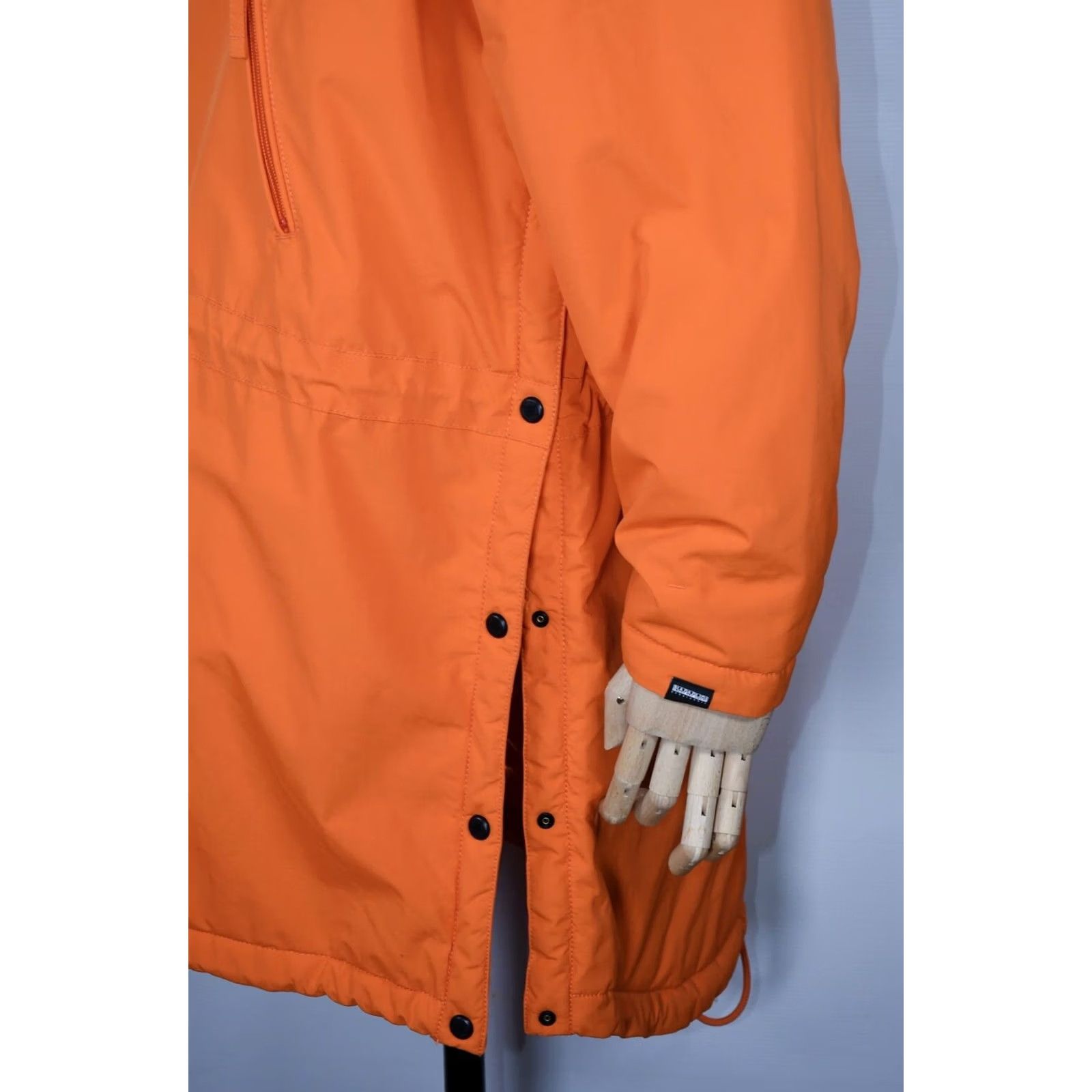 Napapijri Napapijri Rainforest Long Jacket Mens M Orange 100% Polyamide Logo Casual Coat Winter Parka Size US M / EU 48-50 / 2 - 4 Thumbnail