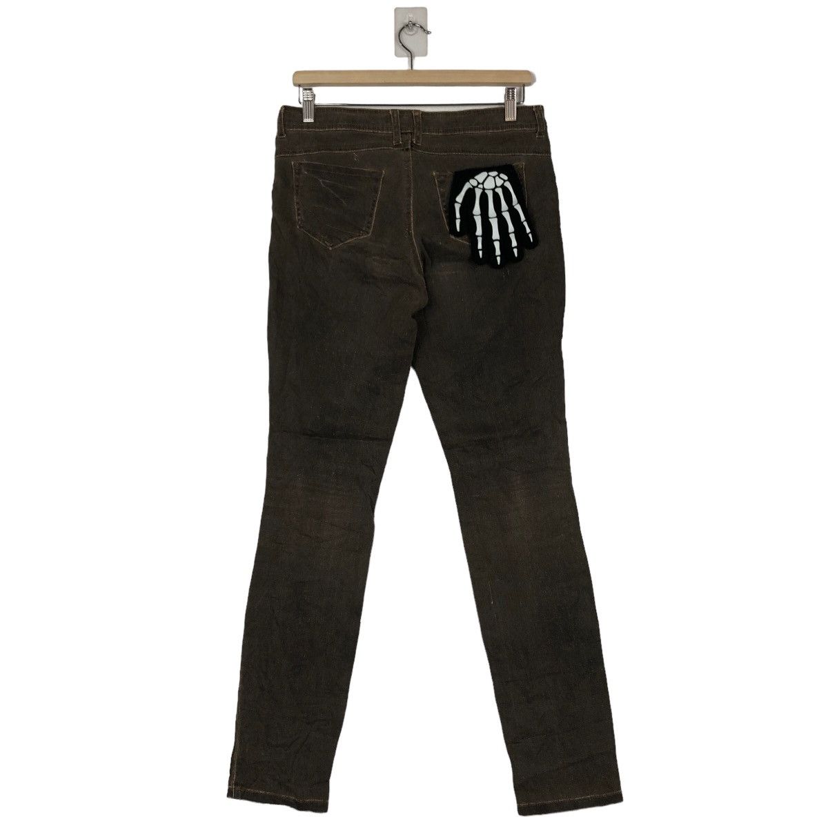 Japanese Brand 🔥RARE SKINNH FIT DISTRESSED DENIM JEANS FOREVER 21 JAPAN Size US 30 / EU 46 - 7 Thumbnail