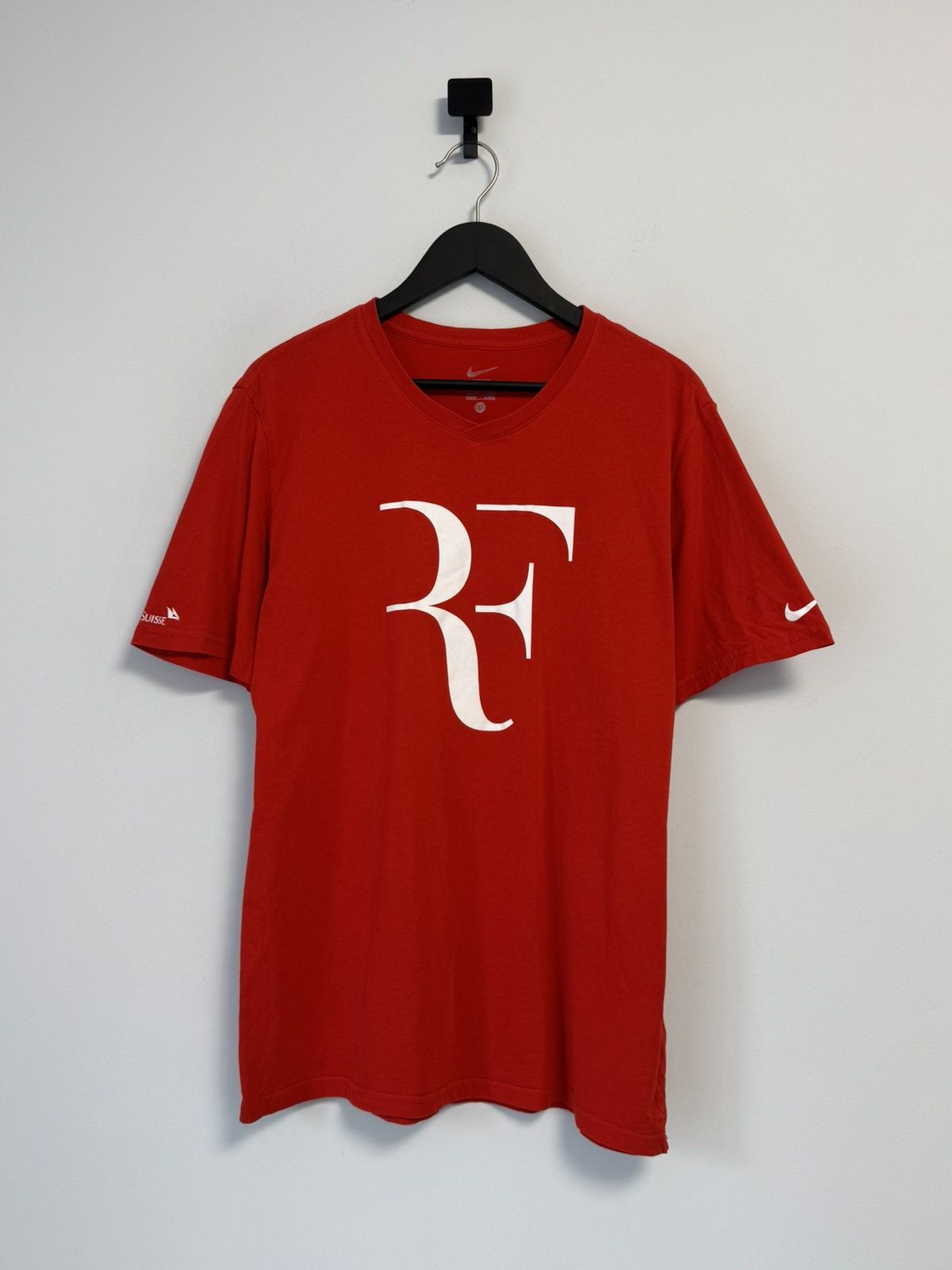 Nike × Vintage Y2K Nike Roger Federer RF tennis vintage T-Shirt Size US L / EU 52-54 / 3 - 1 Thumbnail