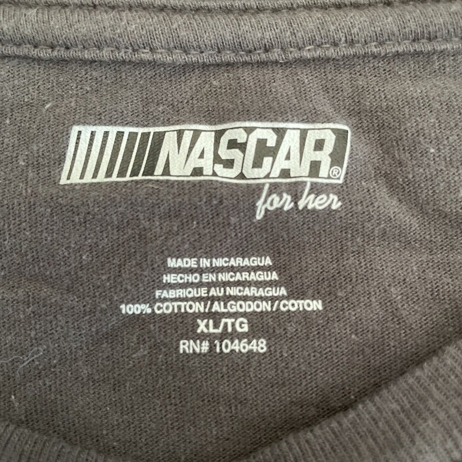 NASCAR Jeff Gordon #24 NASCAR XL Graphic T-Shirt Gray Racing Tee Size US XL / EU 56 / 4 - 8 Thumbnail